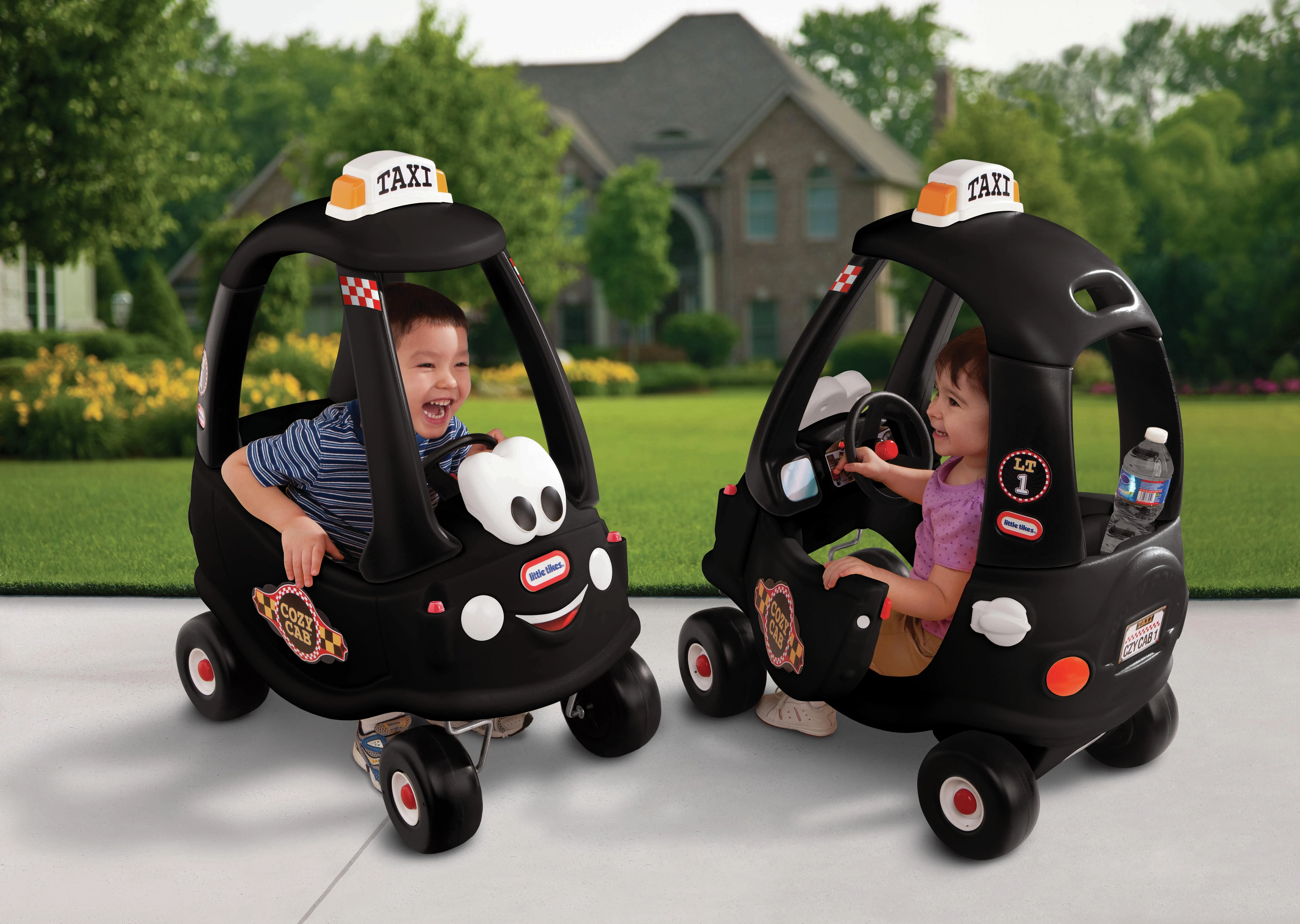 Paspiriama mašinėlė Little Tikes Cozy Coupe Taksi (160467)