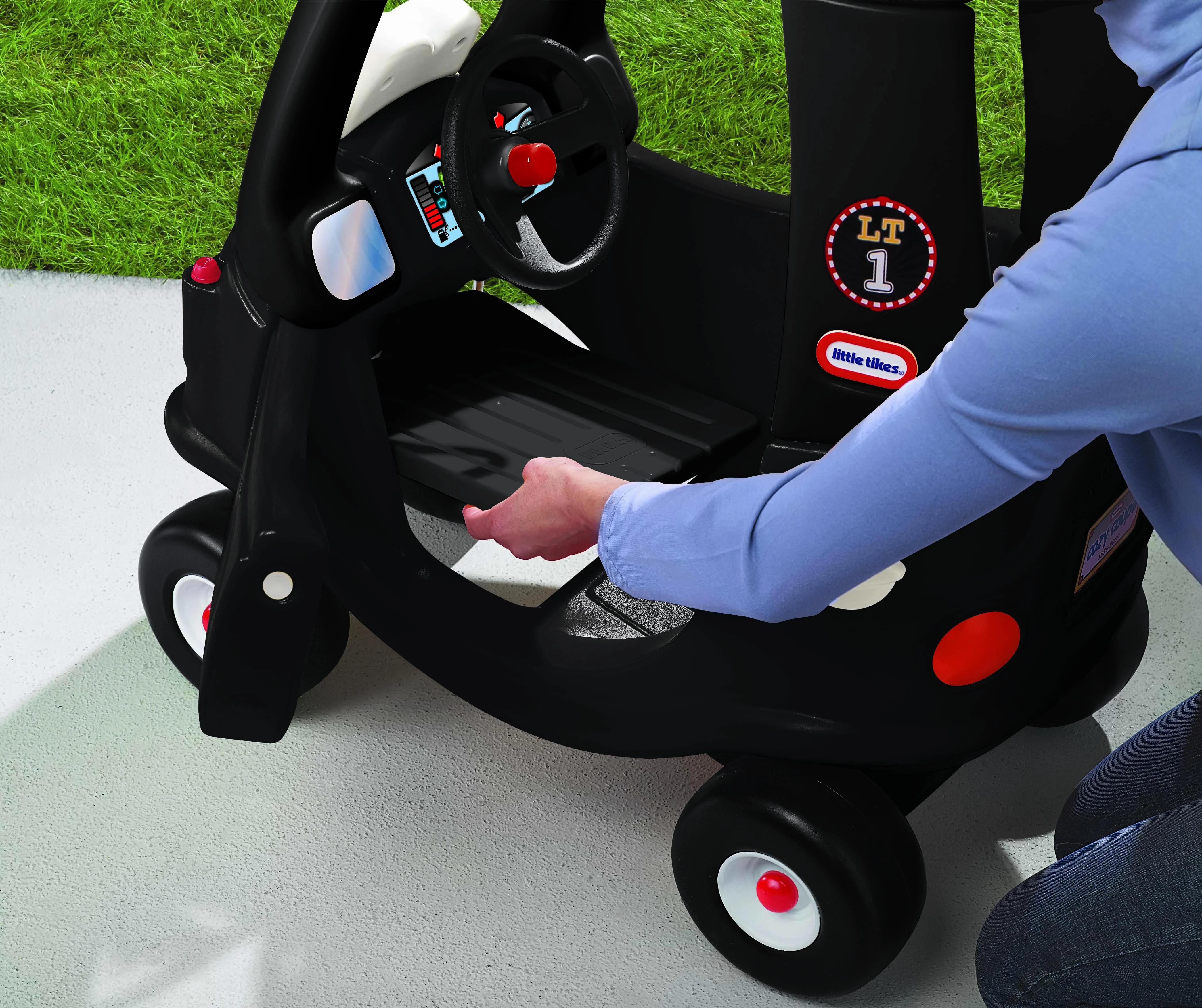 Paspiriama mašinėlė Little Tikes Cozy Coupe Taksi (160467)