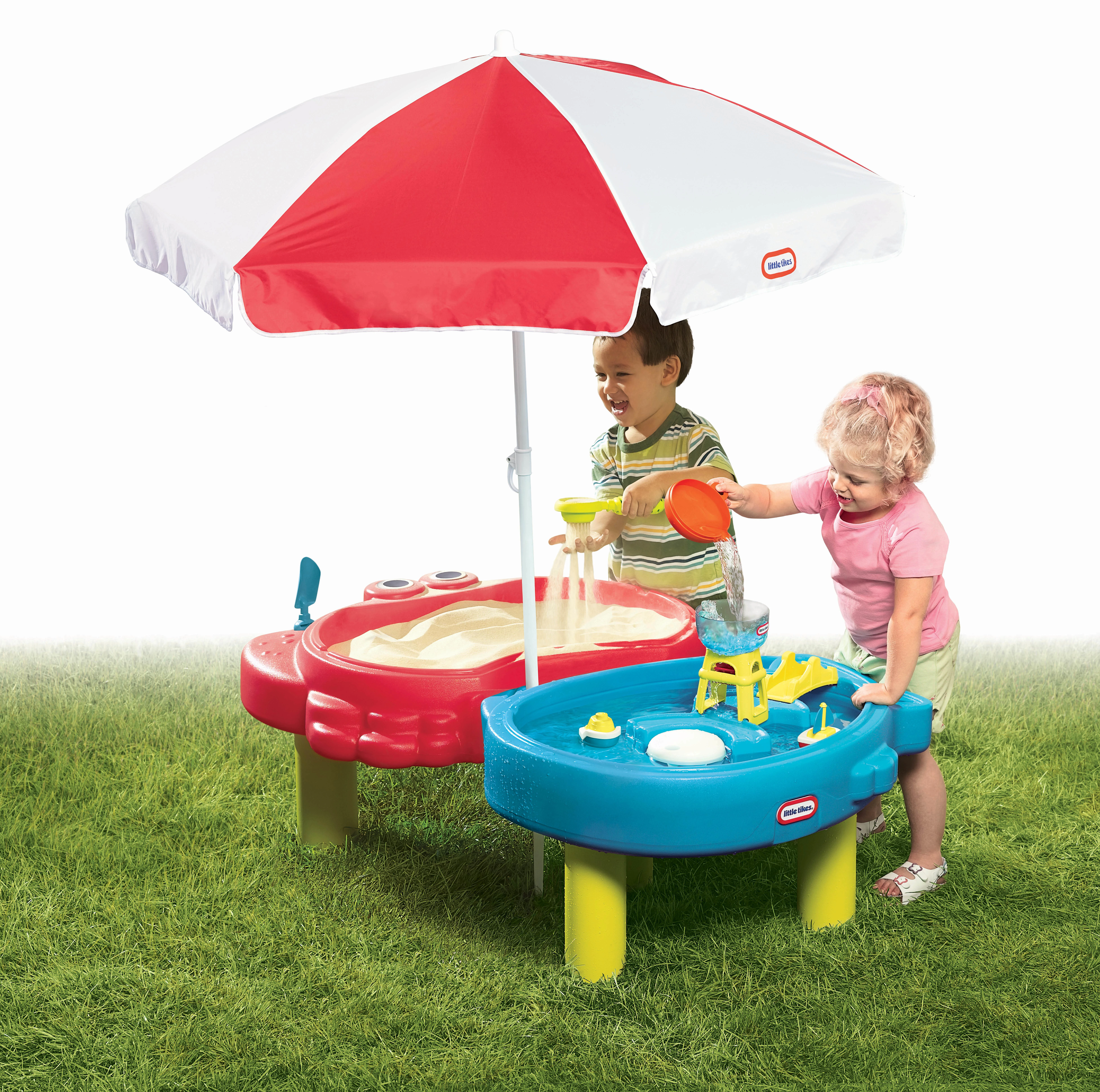 Little Tikes smėlio ir vandens stalas su skėčiu