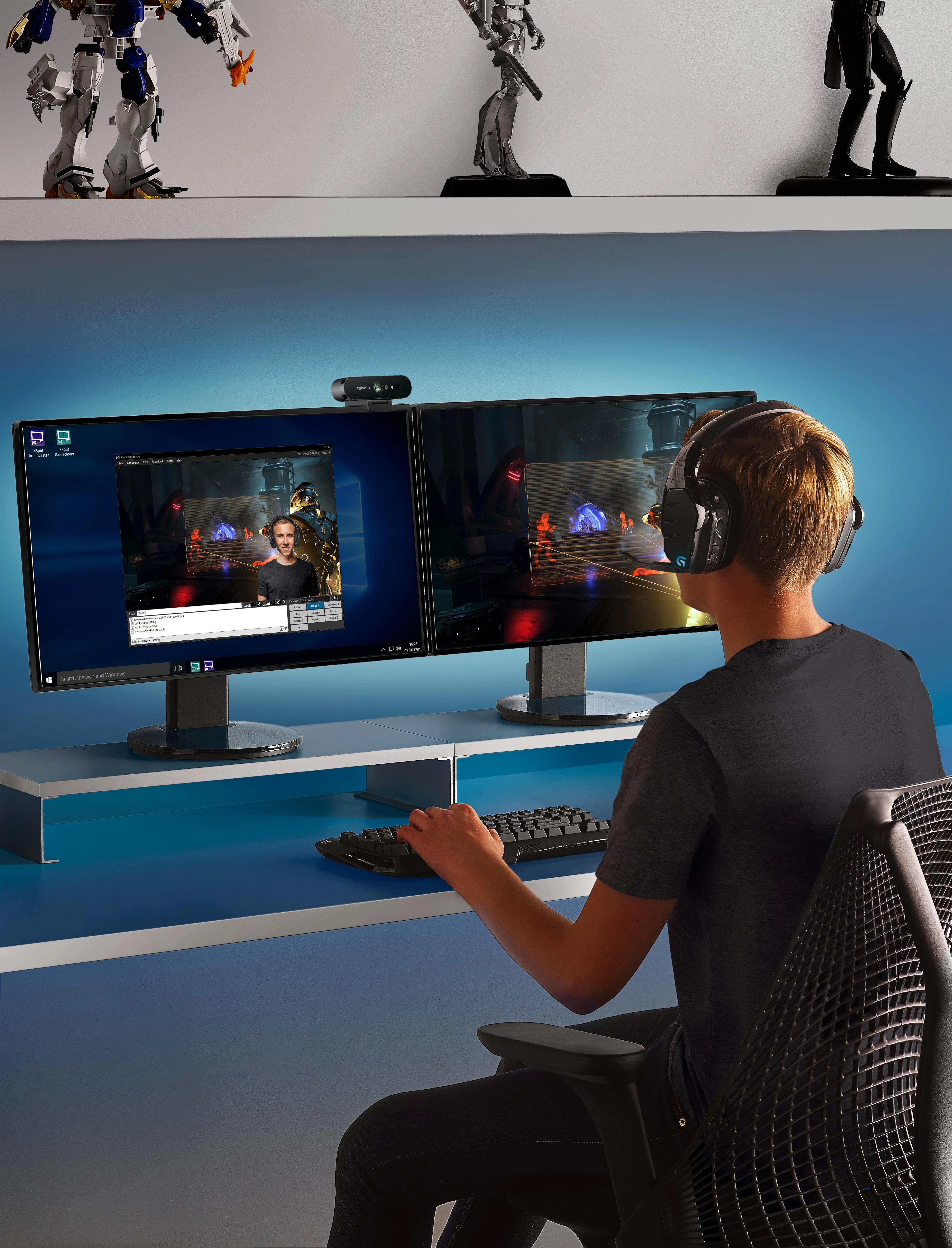 Internetinė kamera Logitech BRIO ULTRA HD PRO 4K (960-001106)