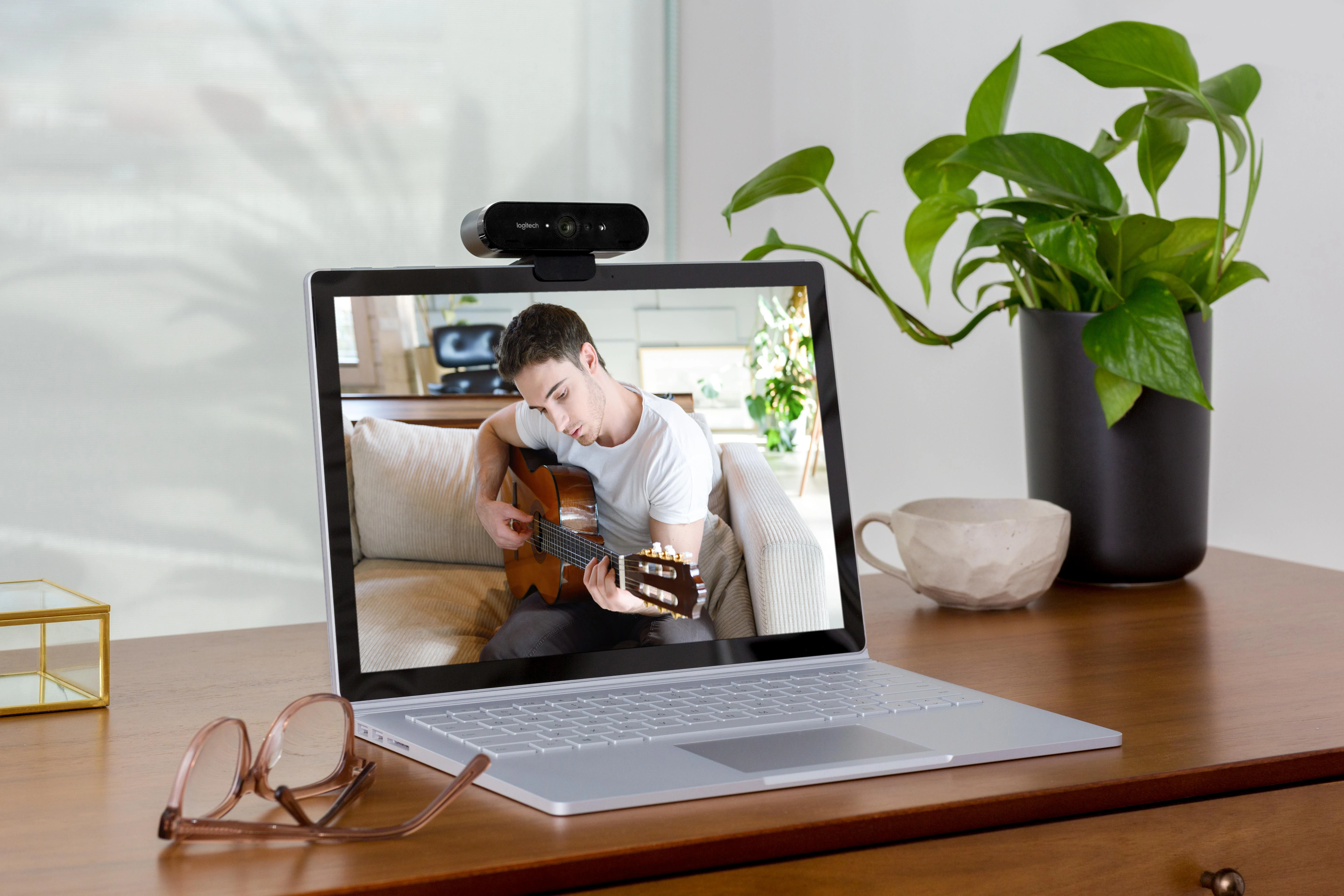 Internetinė kamera Logitech BRIO ULTRA HD PRO 4K (960-001106)