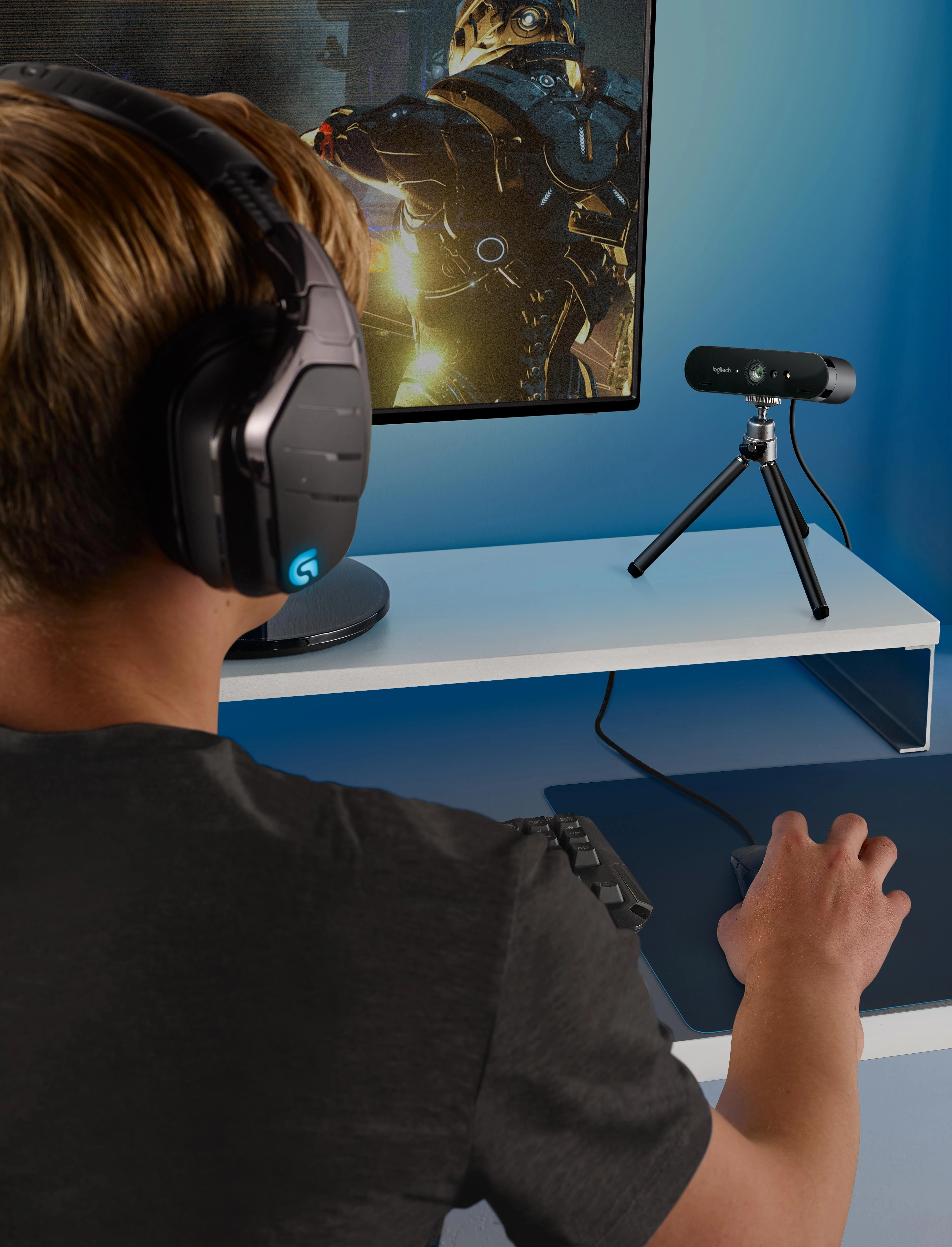 Internetinė kamera Logitech BRIO ULTRA HD PRO 4K (960-001106)