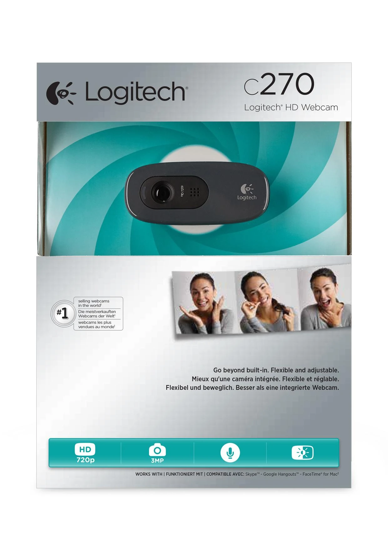LOGITECH C270 internetinė kamera, pjūklas