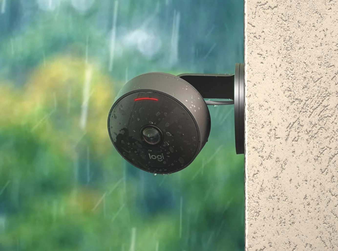 Logitech Circle View IP apsaugos kamera Vidaus ir lauko Šovinys Stalas / siena 1920 x 1080 pikseliai