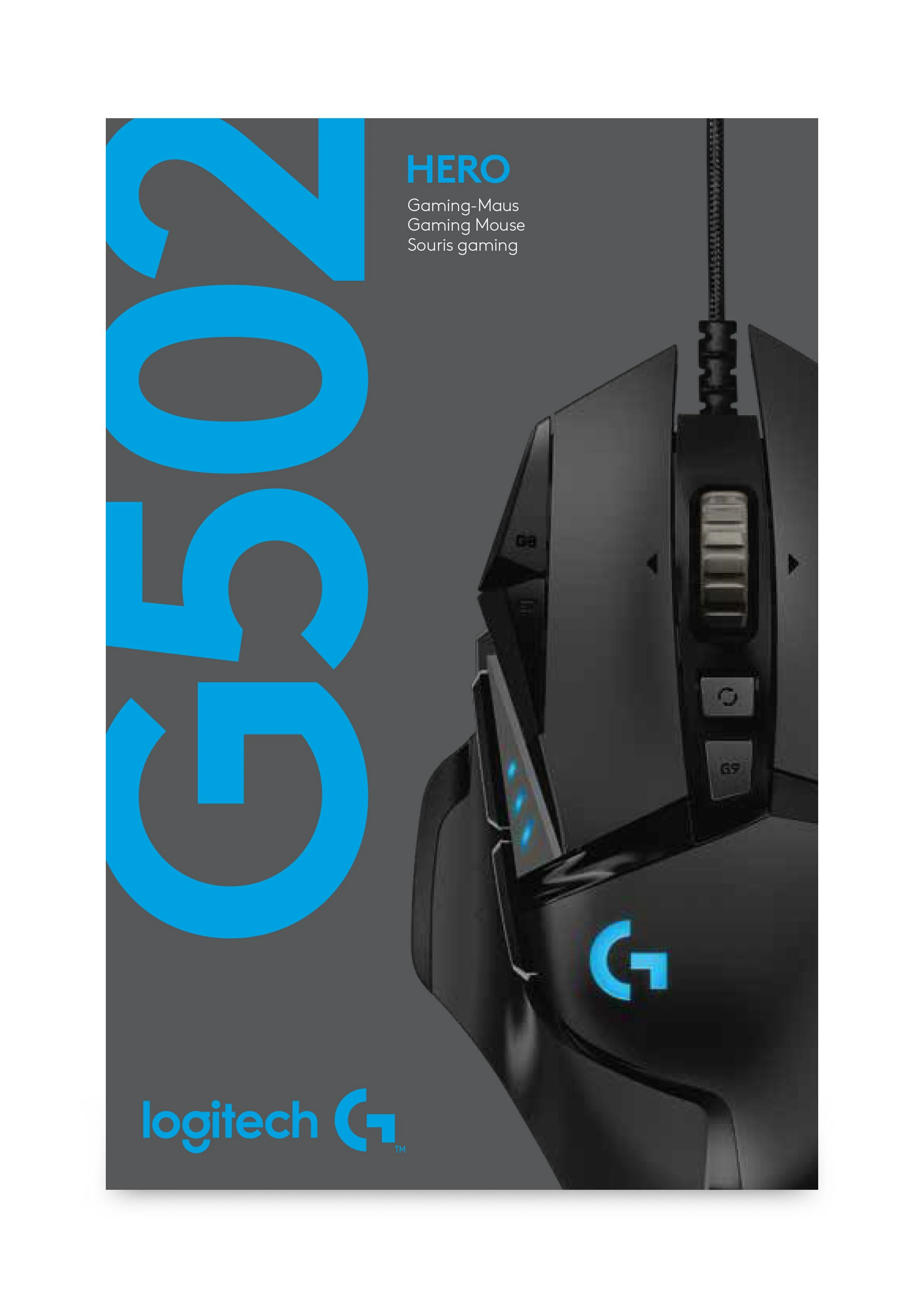 Žaidimų pelė Logitech G502 Hero