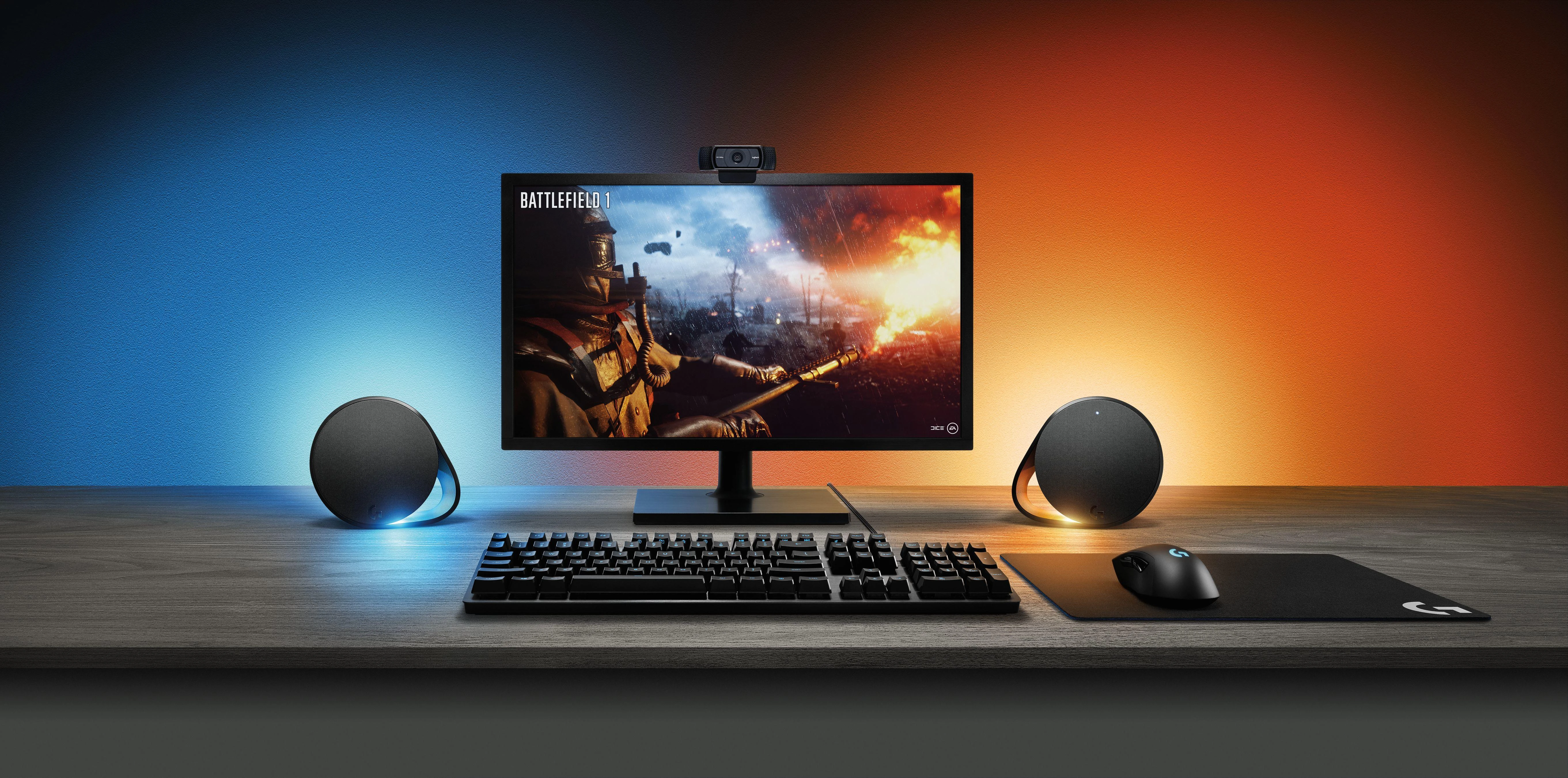 Kompiuterio kolonėlės Logitech G560 2.1 kanalai 120 W Juoda