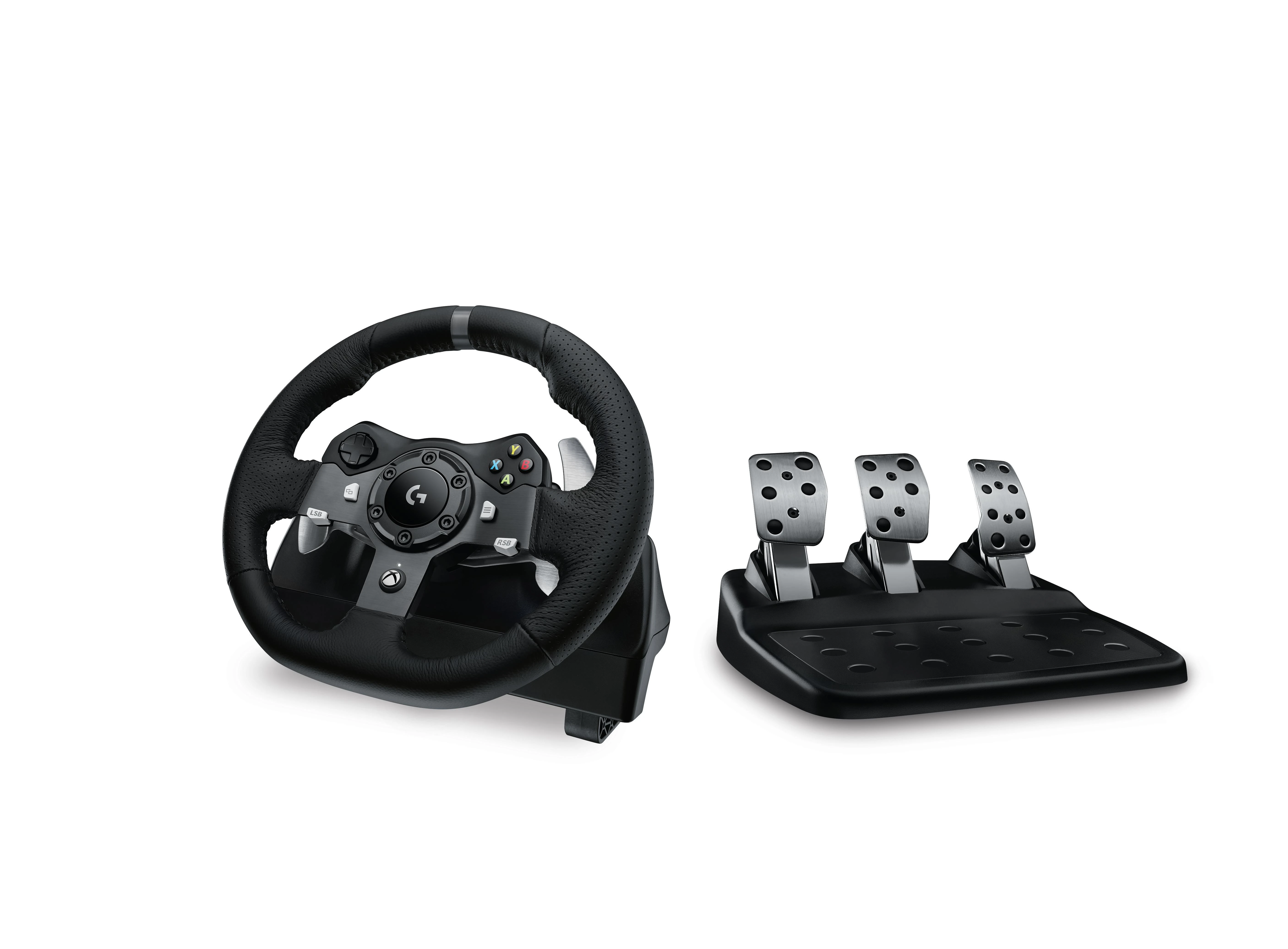 Logitech G920 Driving Force žaidimų vairas skirtas Xbox One ir PC su pedalais