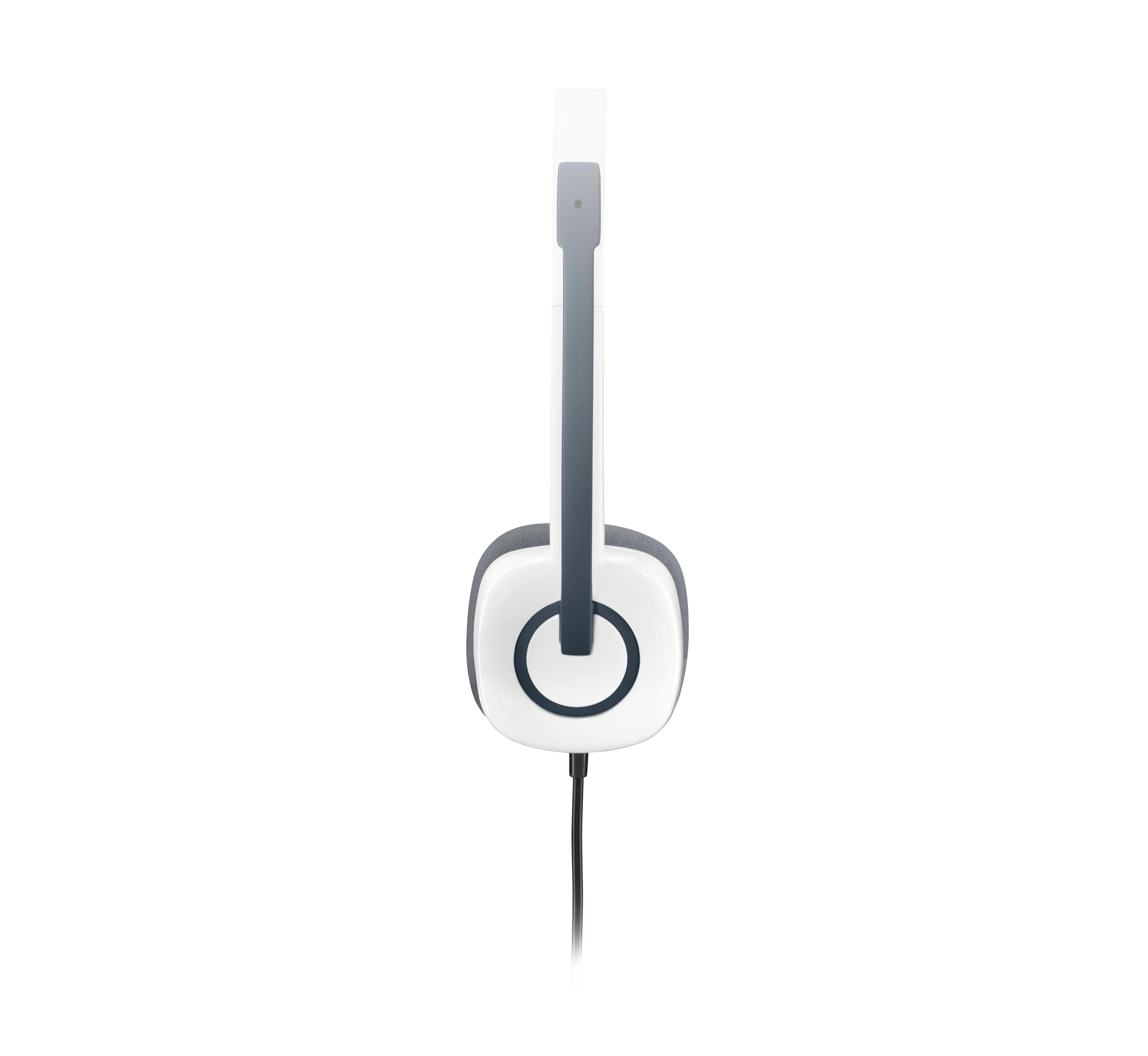 LOGITECH H150 ausinės su mikrofonu, baltos