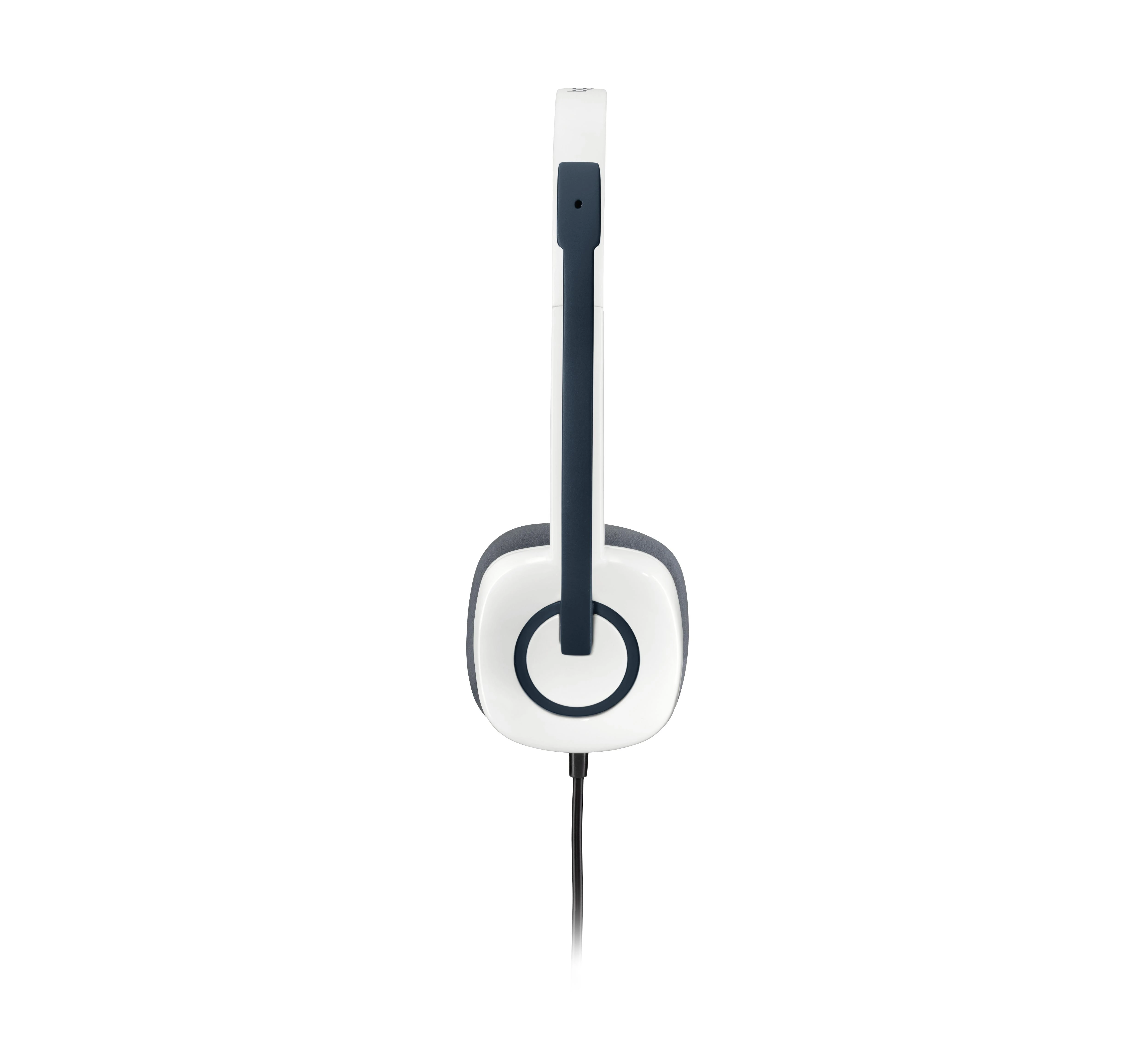 LOGITECH H150 ausinės su mikrofonu, baltos