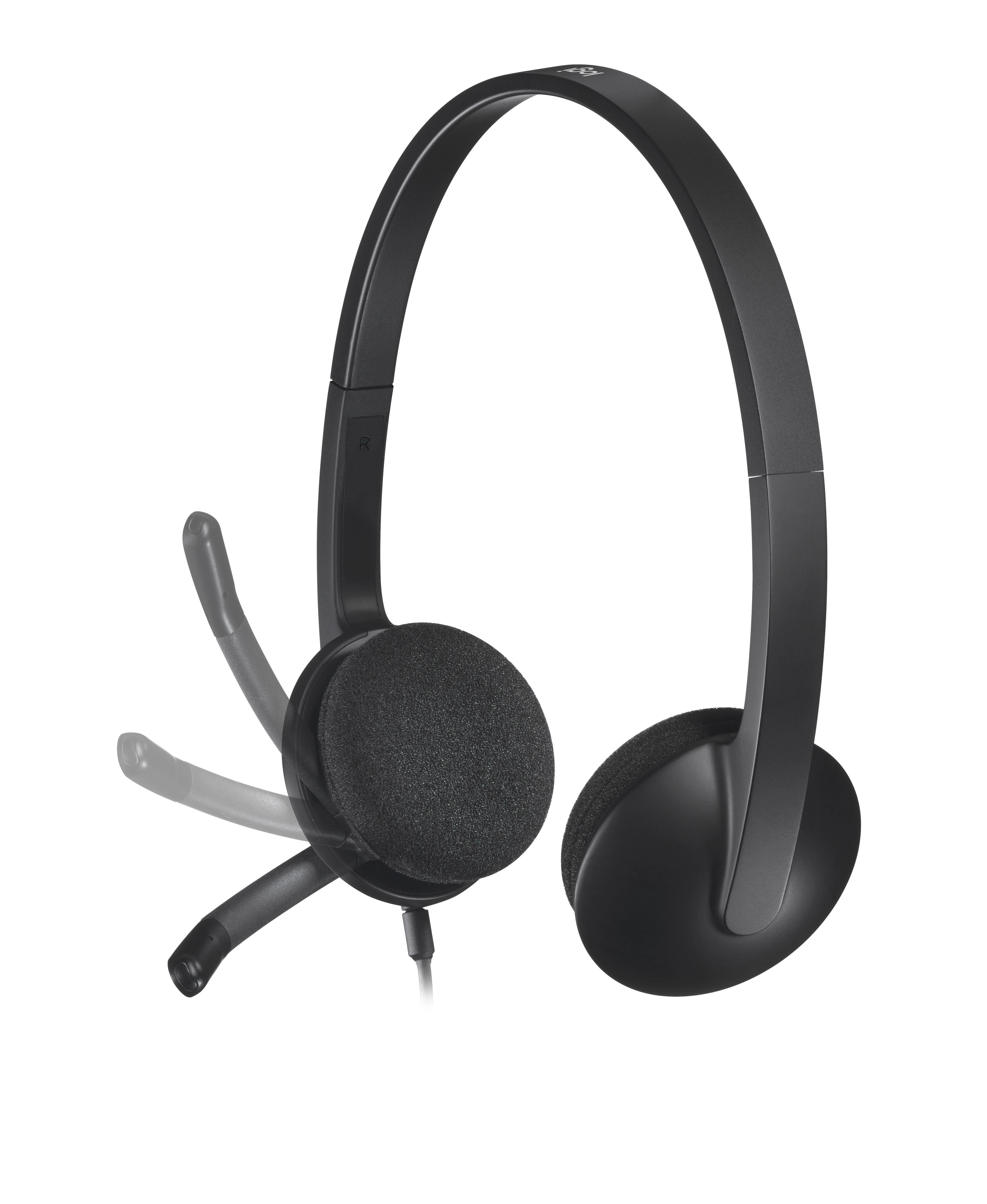LOGITECH USB Ausinės H340 Ausinės on-ear su laidu