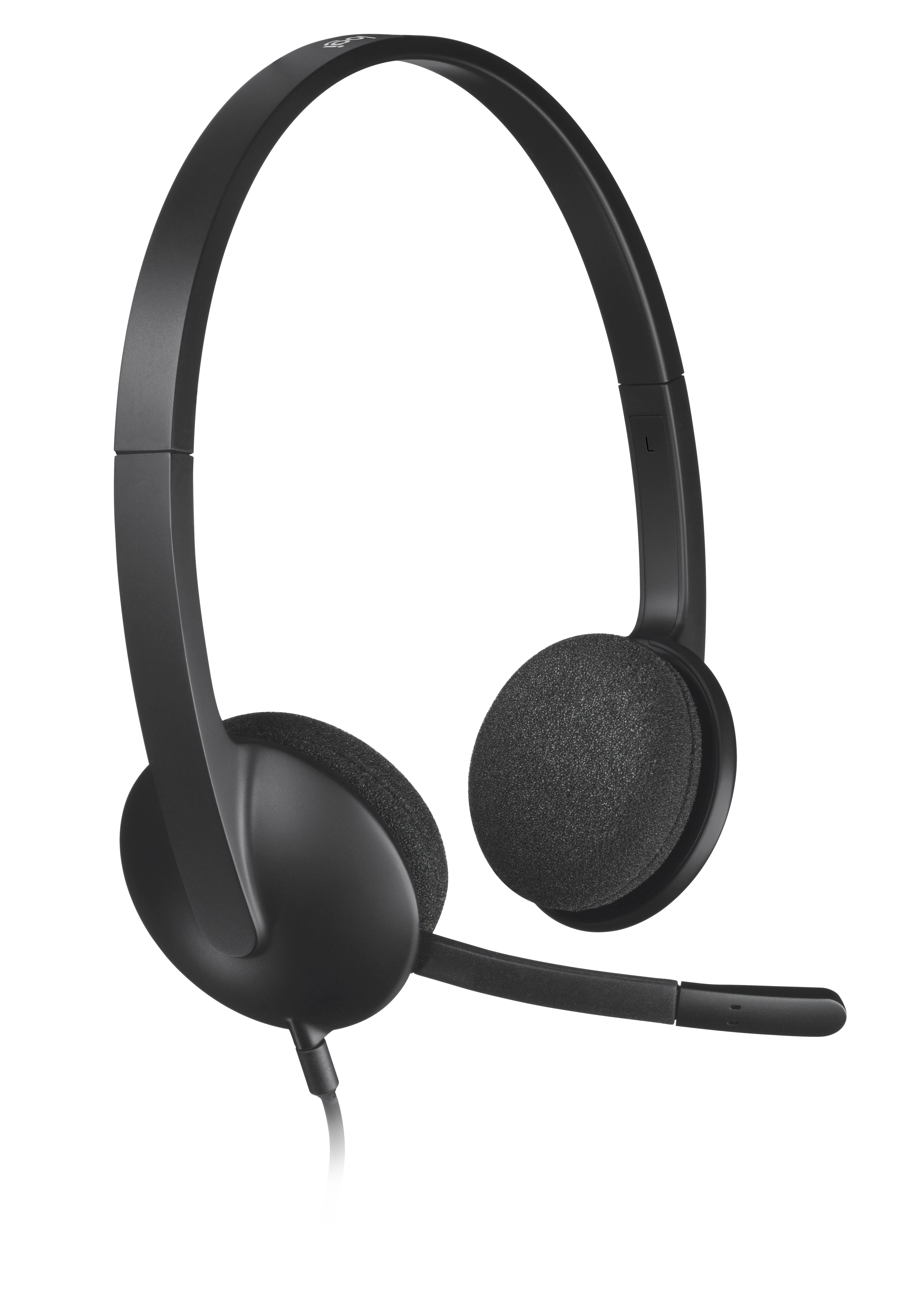 LOGITECH USB Ausinės H340 Ausinės on-ear su laidu