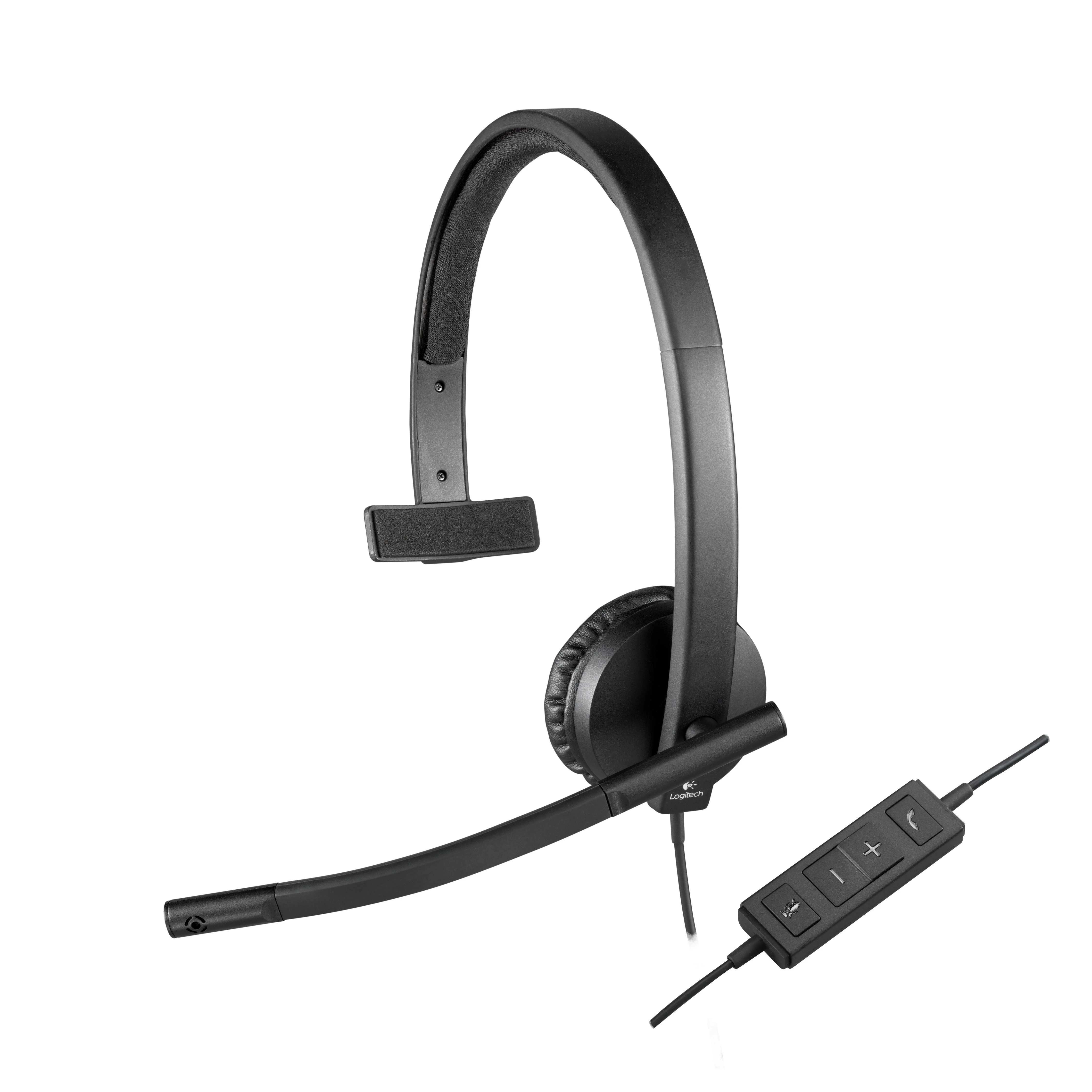 Universalios ausinės Logitech H570e, Mono, su mikrofonu, USB jungtis