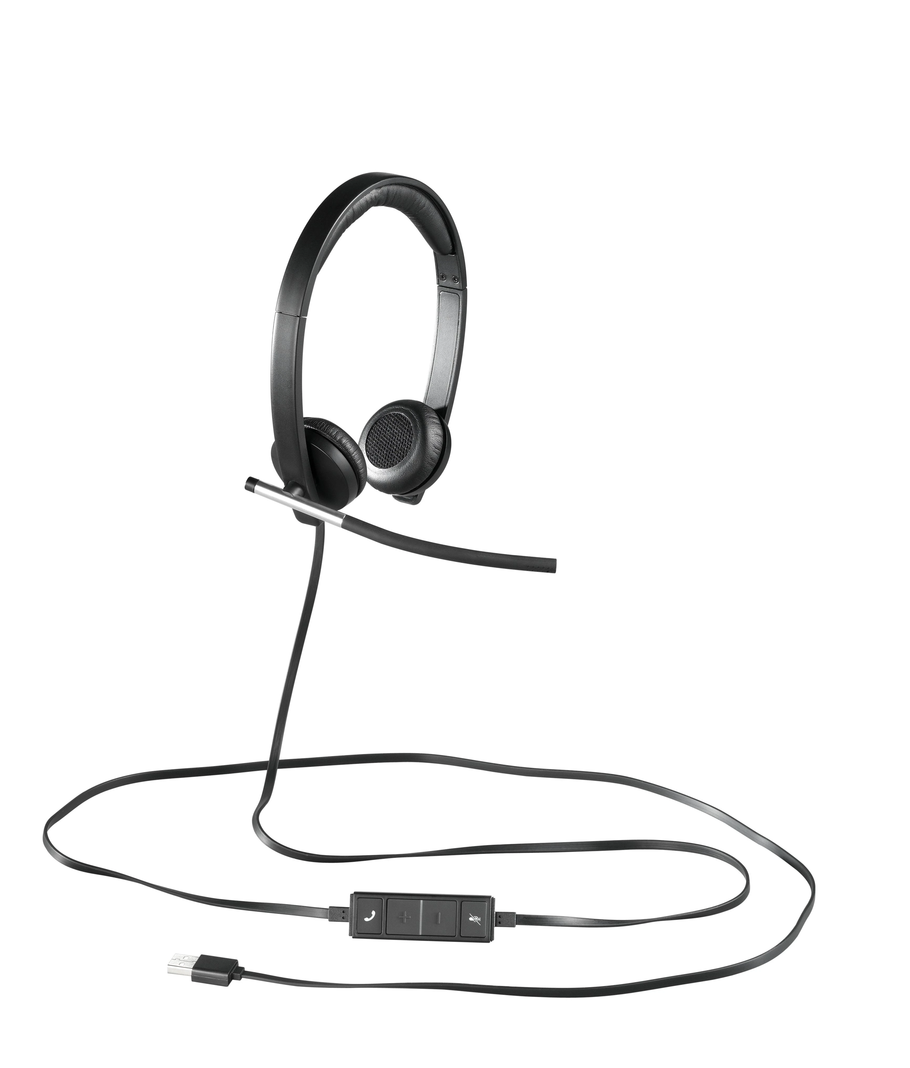 Universalios ausinės Logitech H650e, Stereo, su mikrofonu, USB jungtis