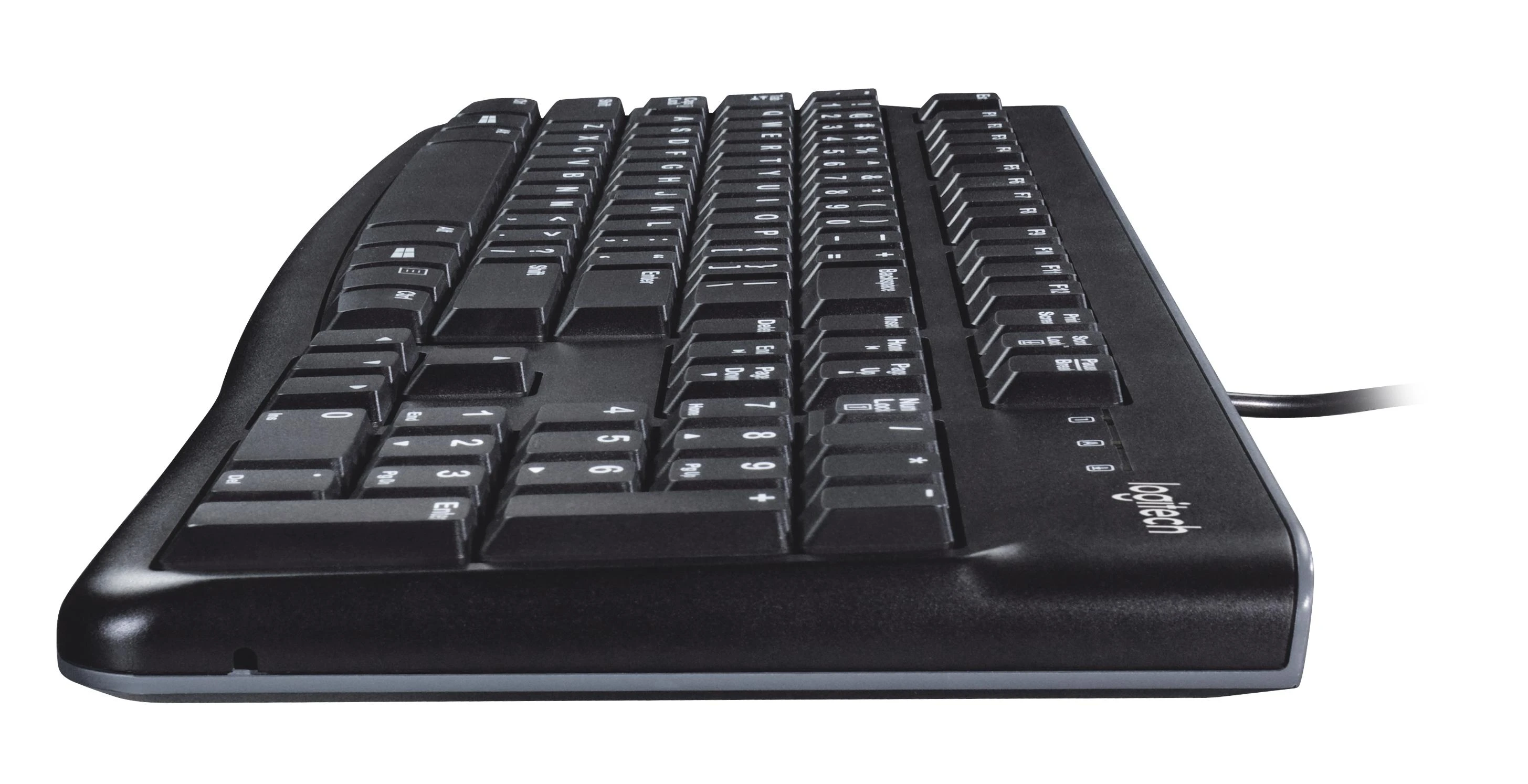 Logitech K120 klaviatūra USB AZERTY Prancūzų Juoda