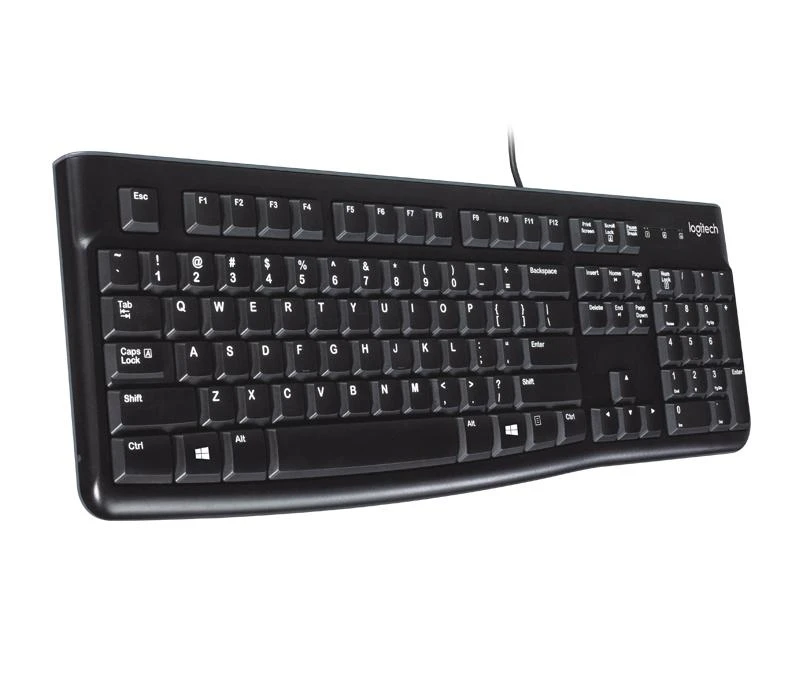 Logitech klaviatūra K120 su laidu, Ispanų