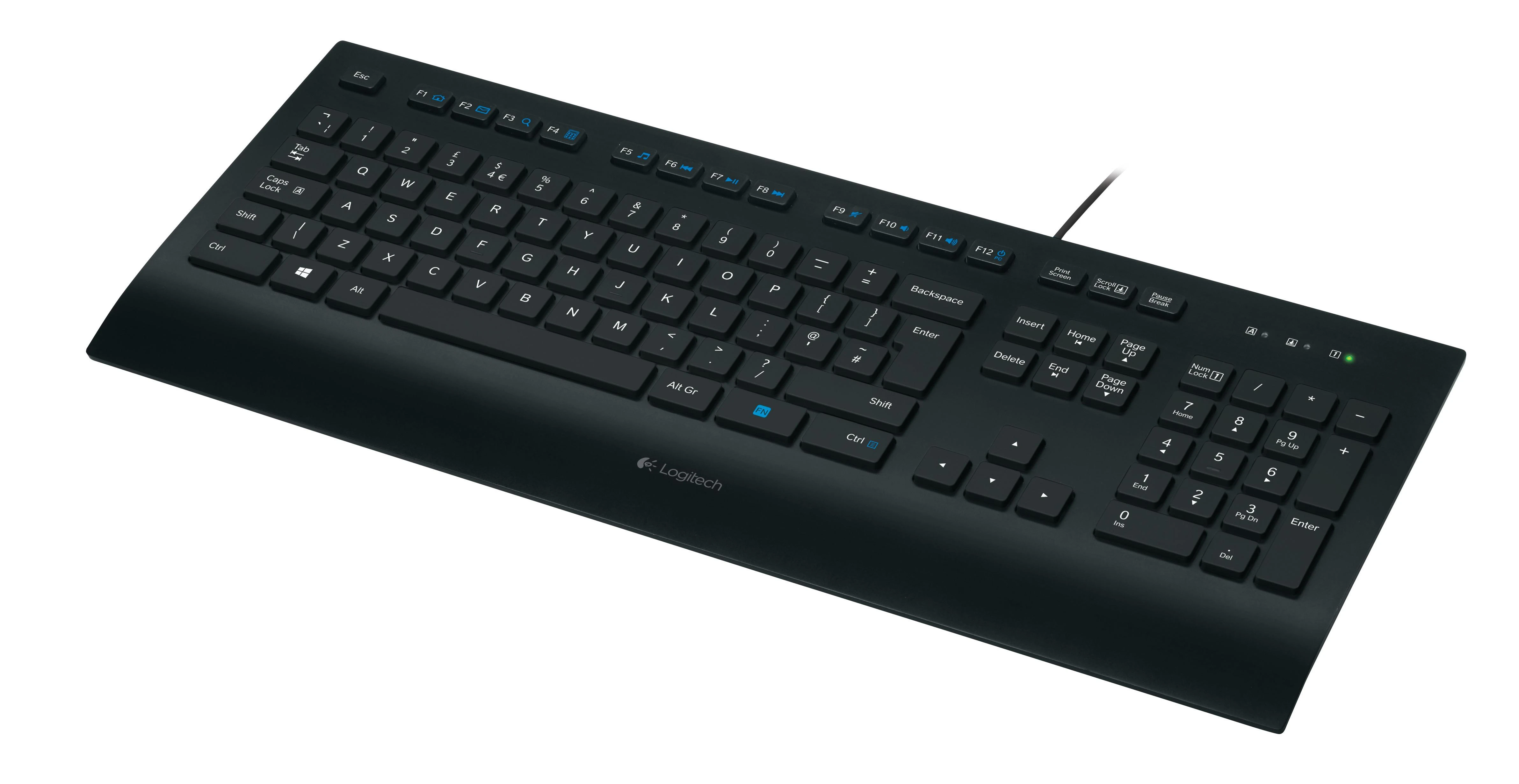 Laidinė klaviatūra Logitech K280E, Išdėstymas: DE