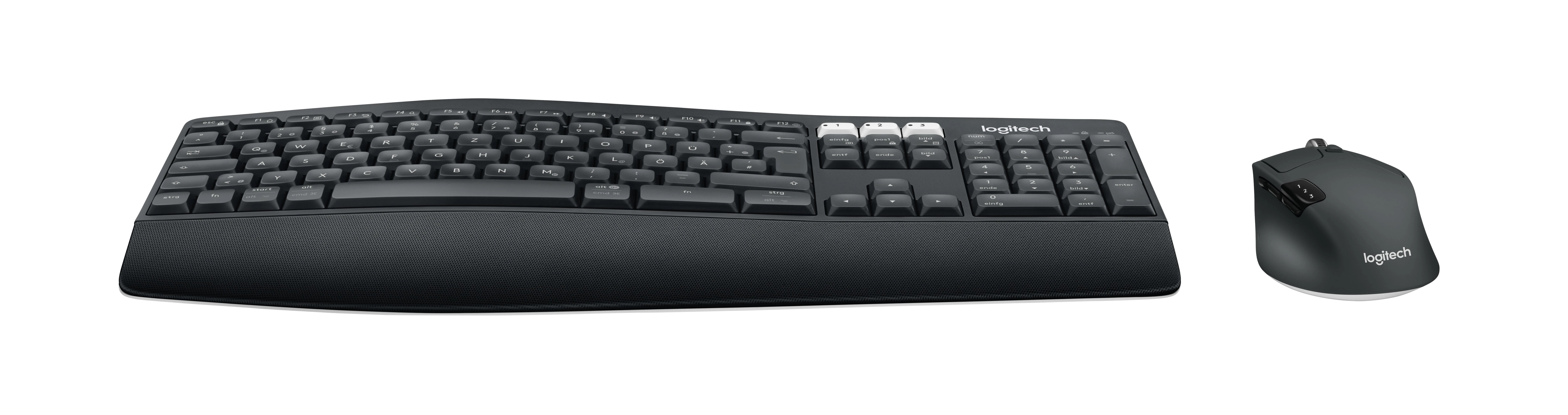 Belaidė klaviatūra ir pele Logitech MK850 Performance, Išdėstymas: Vokiečių (Qwerty): 920-008221