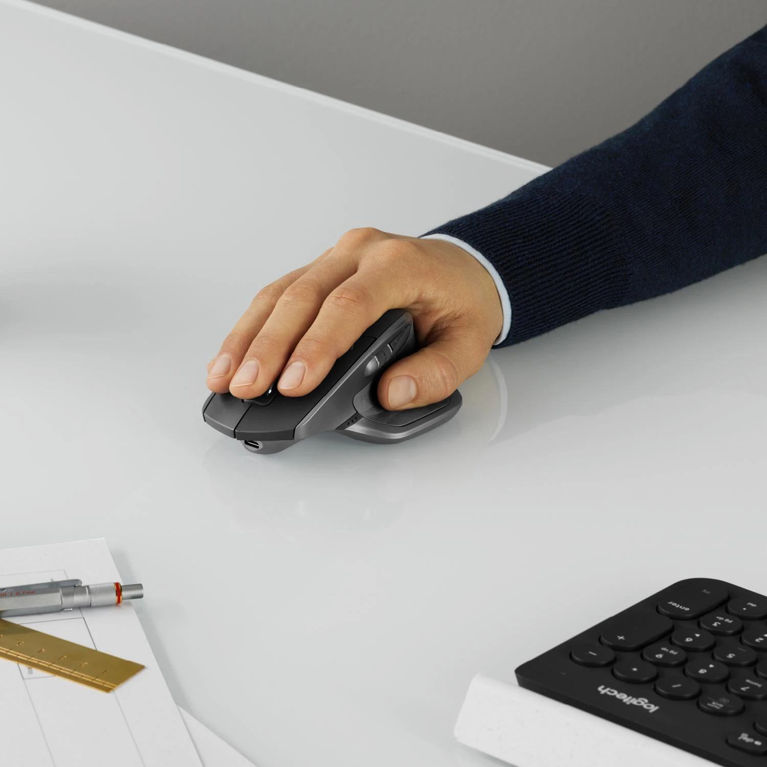 Belaidė pelė Logitech® MX Master 2S Grafito spalvos