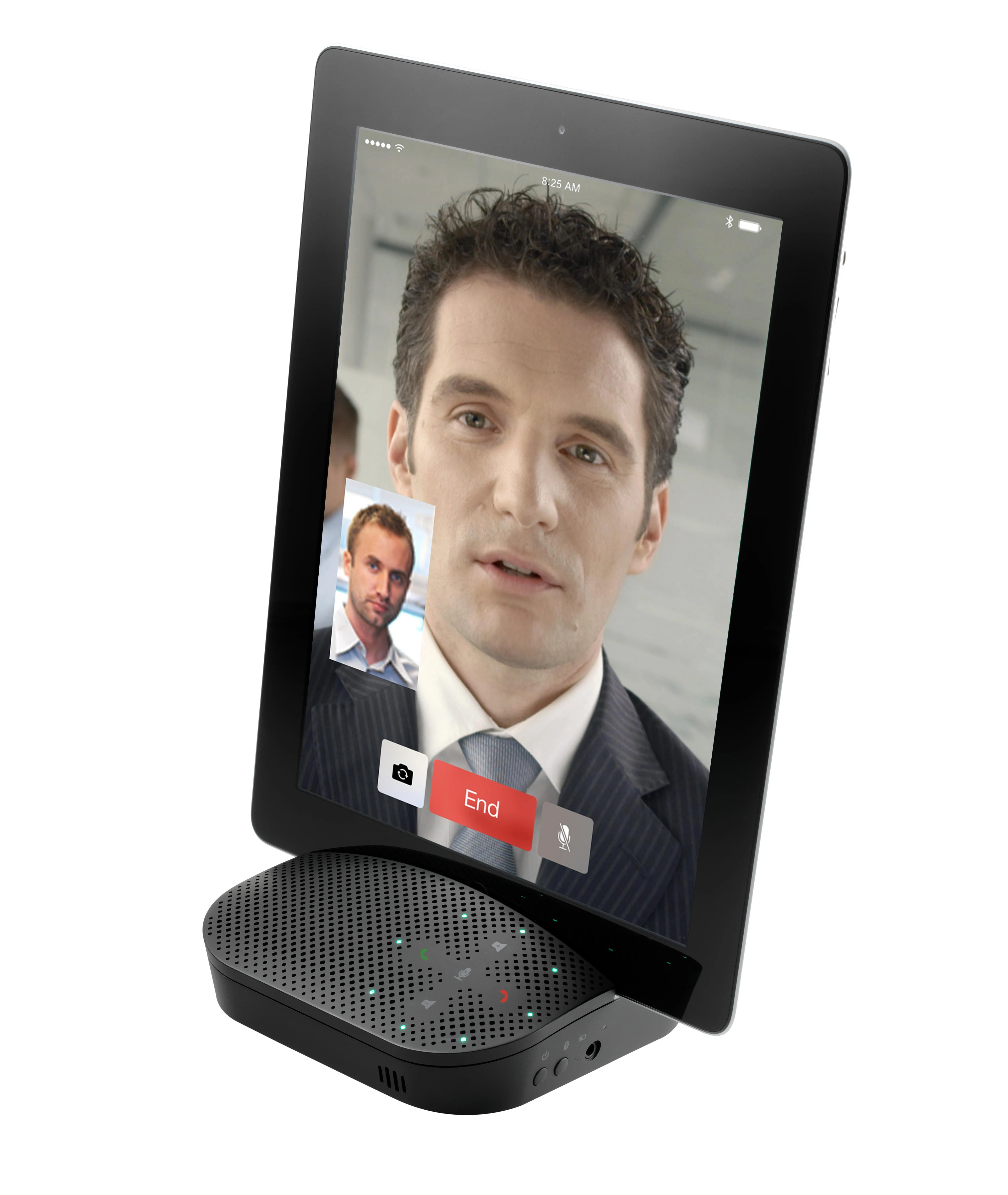Logitech P710e telefonas su garsiakalbiu Mobilusis telefonas Juoda USB/Bluetooth
