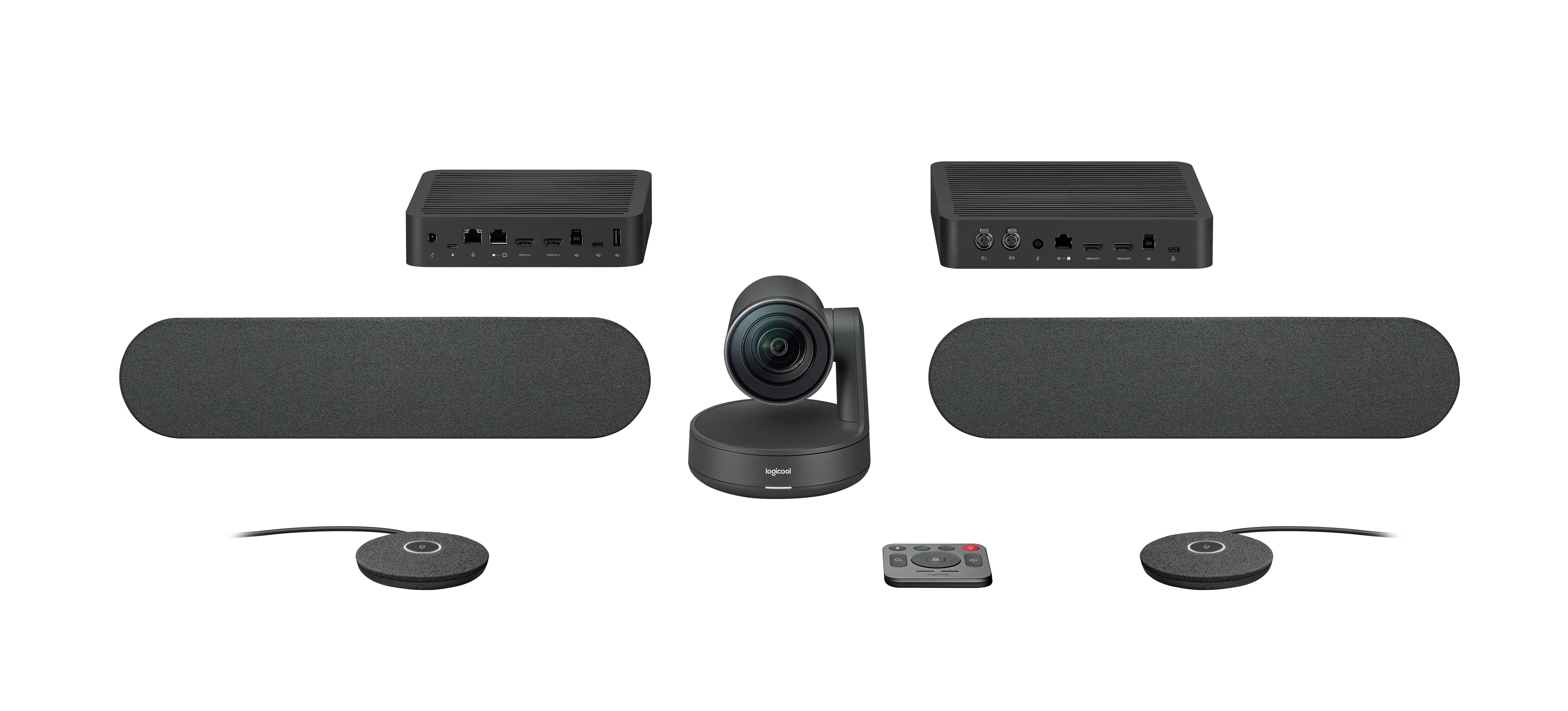 Logitech Rally Plus Vaizdo konferencijų sistema, Graphite
