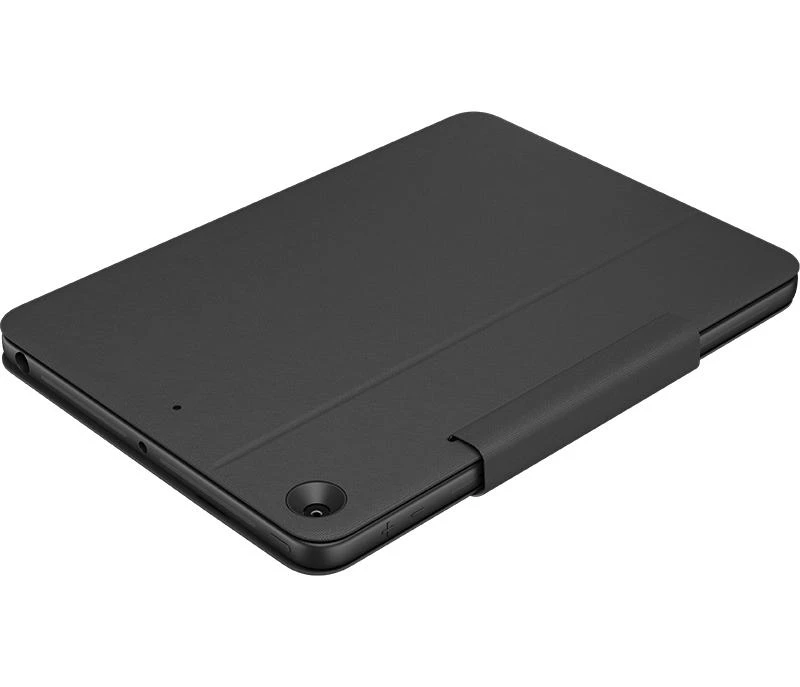 Planšetinio kompiuterio dėklas Logitech Rugged Folio, Anglų kalba (JK), C tipo USB, Pilkos spalvos