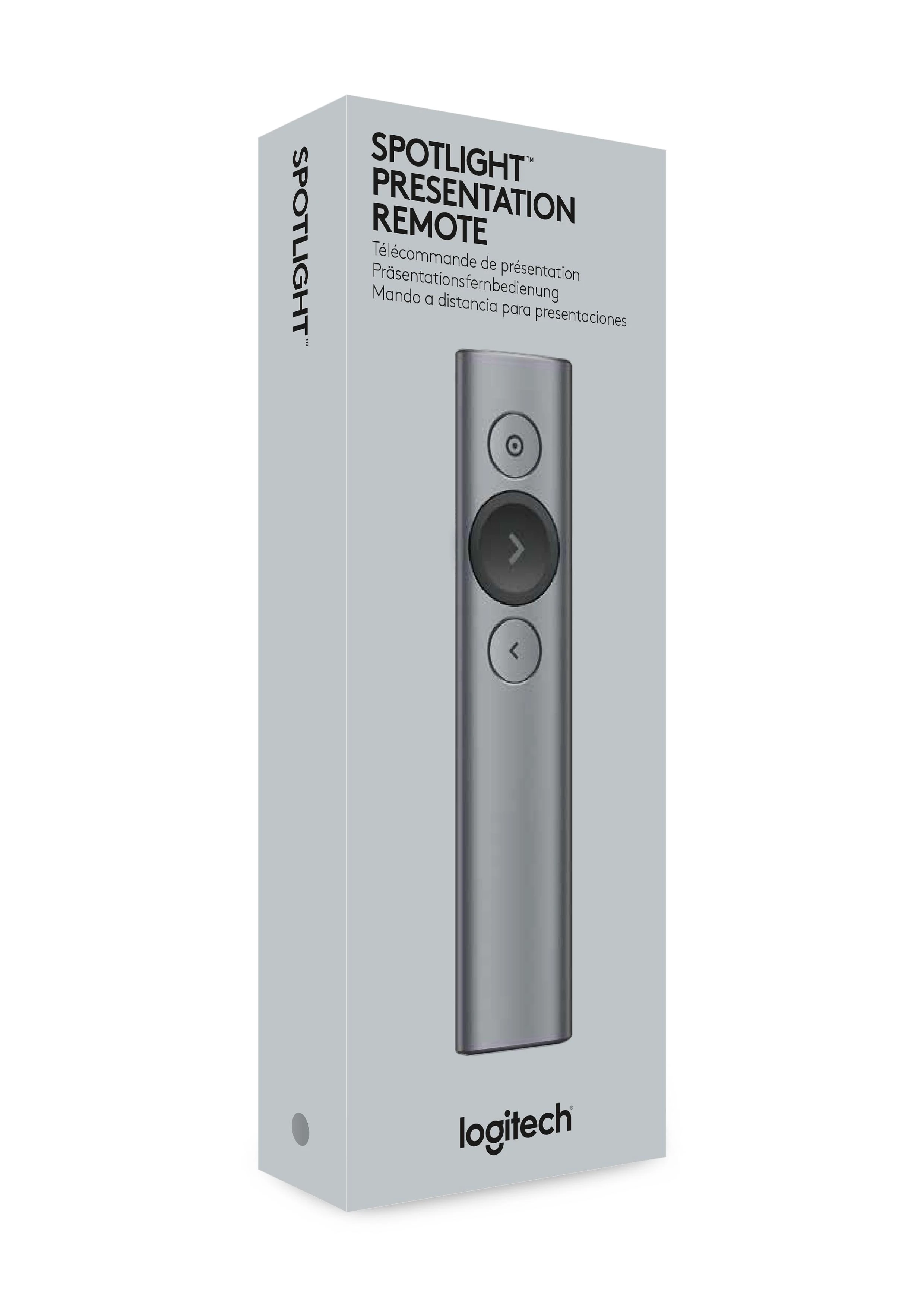 LOGITECH Spotlight Plus Presentation nuotolinio valdymo pultas su 3 mygtukais