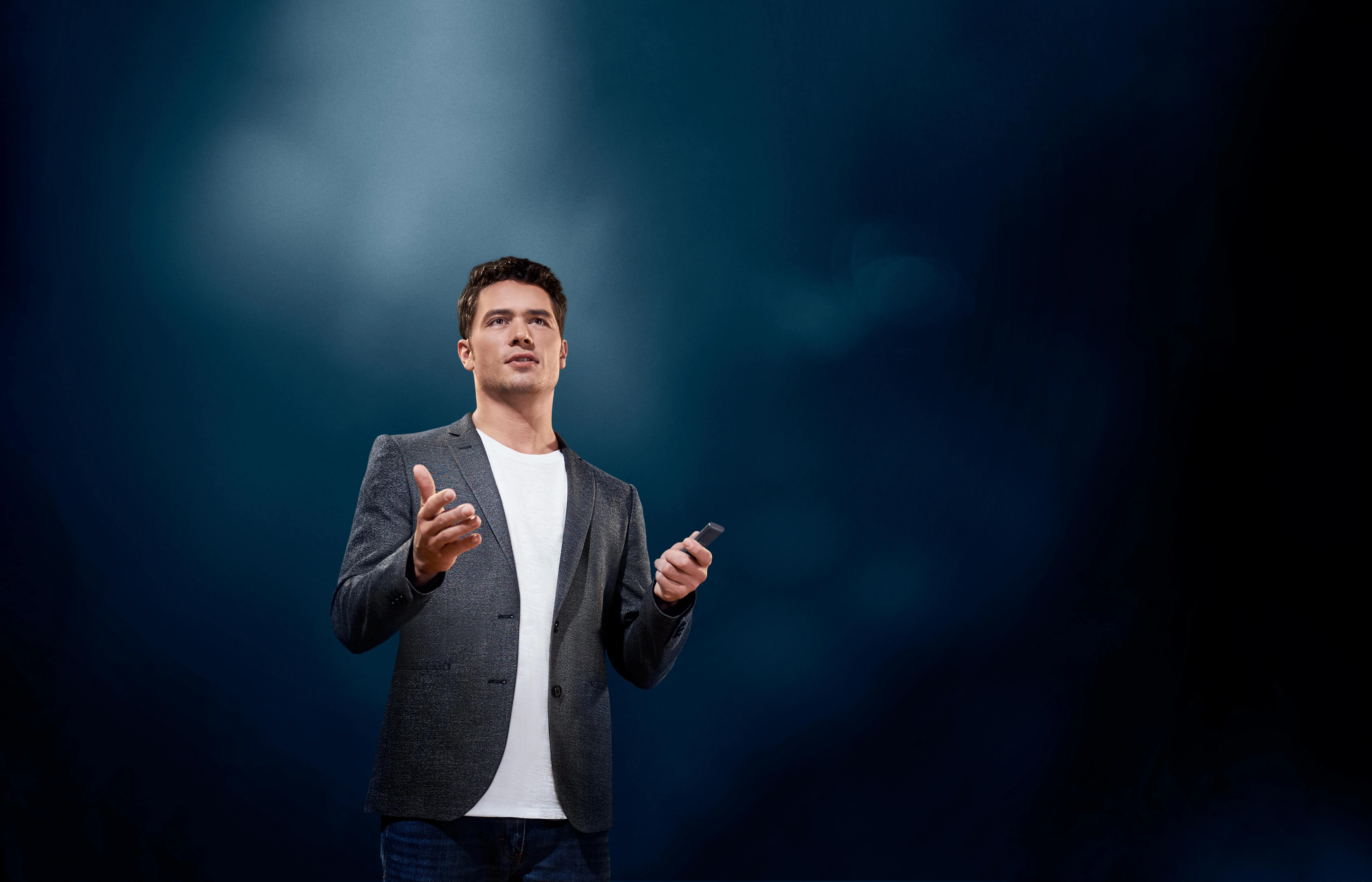 LOGITECH Spotlight Plus Presentation nuotolinio valdymo pultas su 3 mygtukais