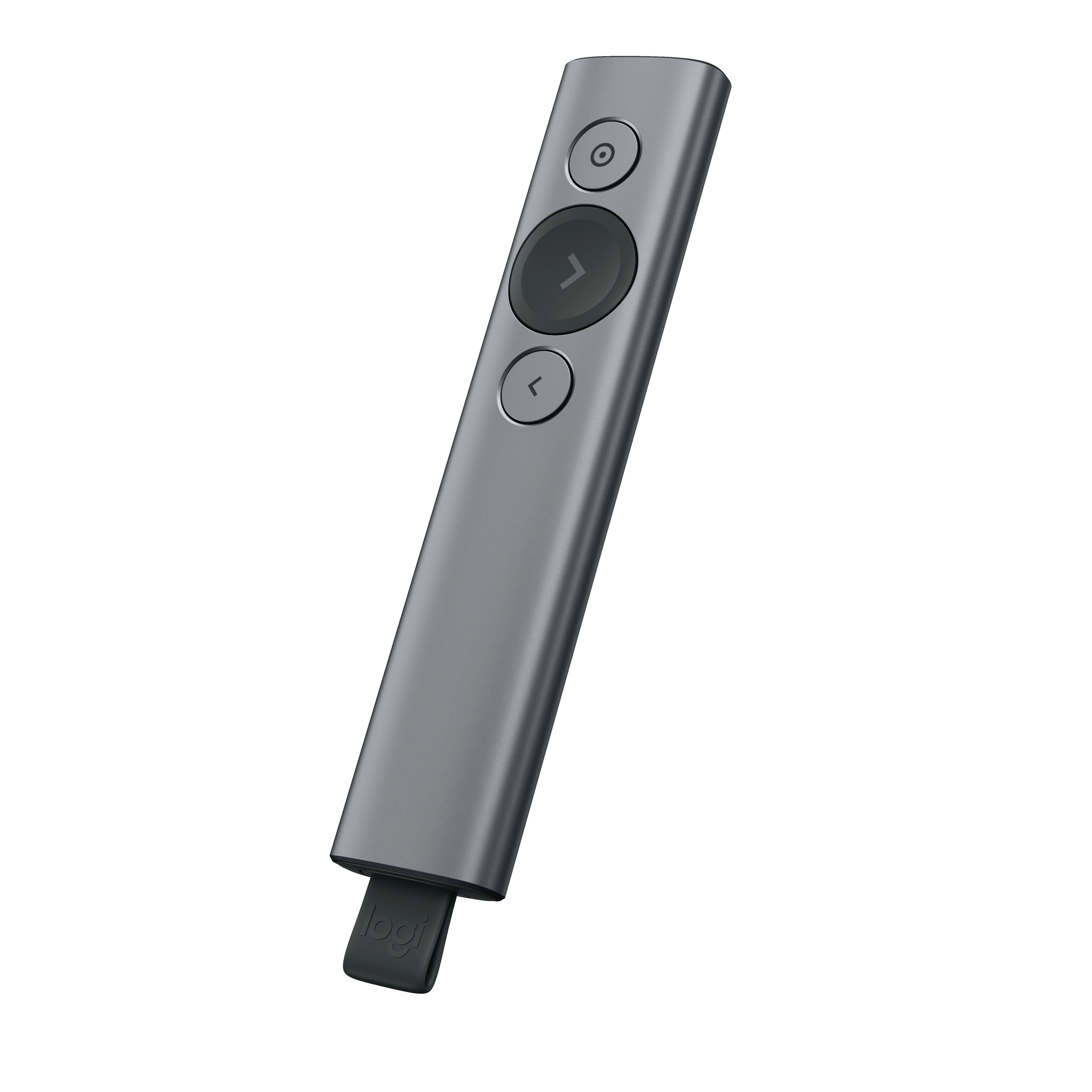 LOGITECH Spotlight Plus Presentation nuotolinio valdymo pultas su 3 mygtukais
