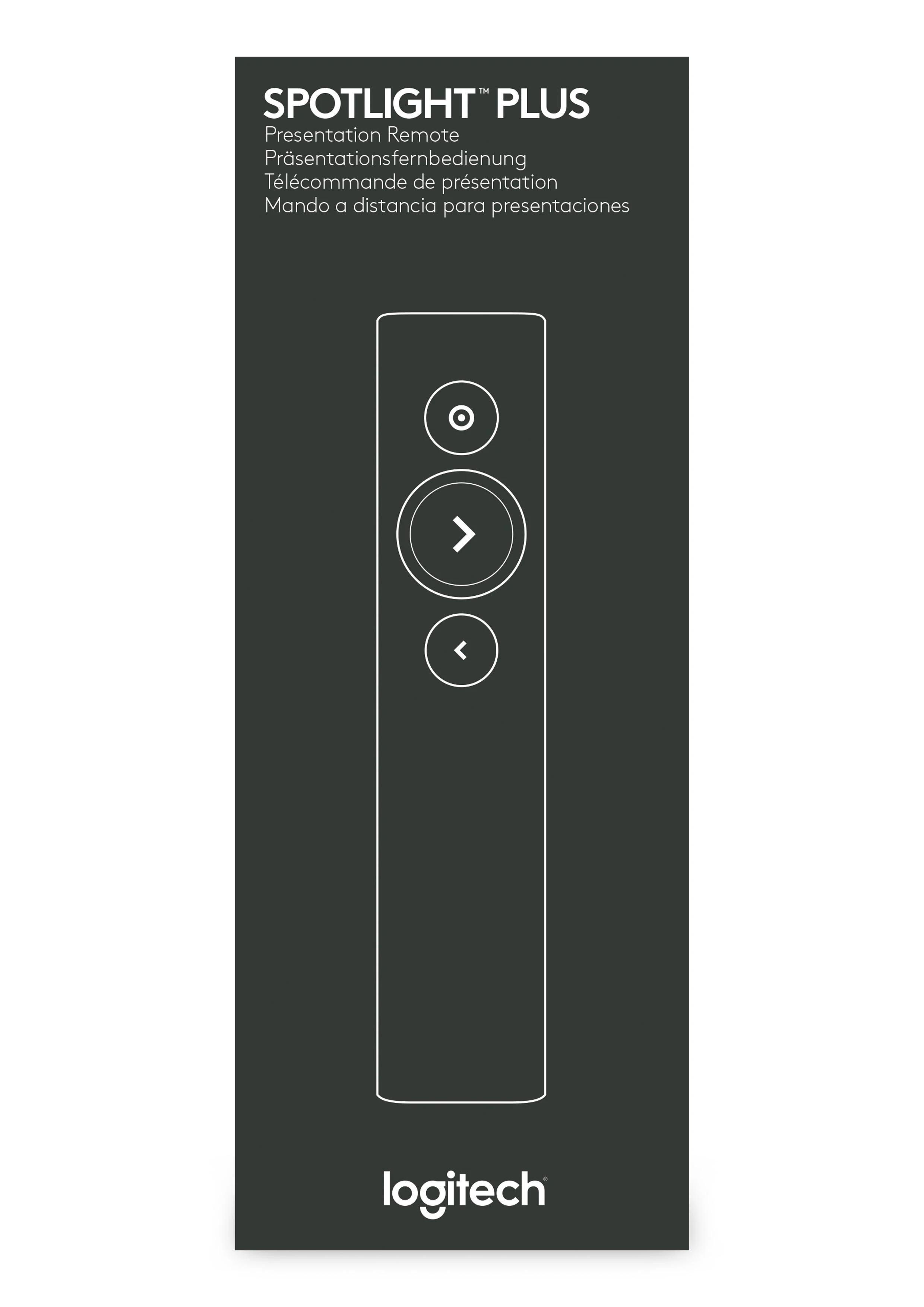 LOGITECH Spotlight Presentation nuotolinio valdymo pultas – SLATE