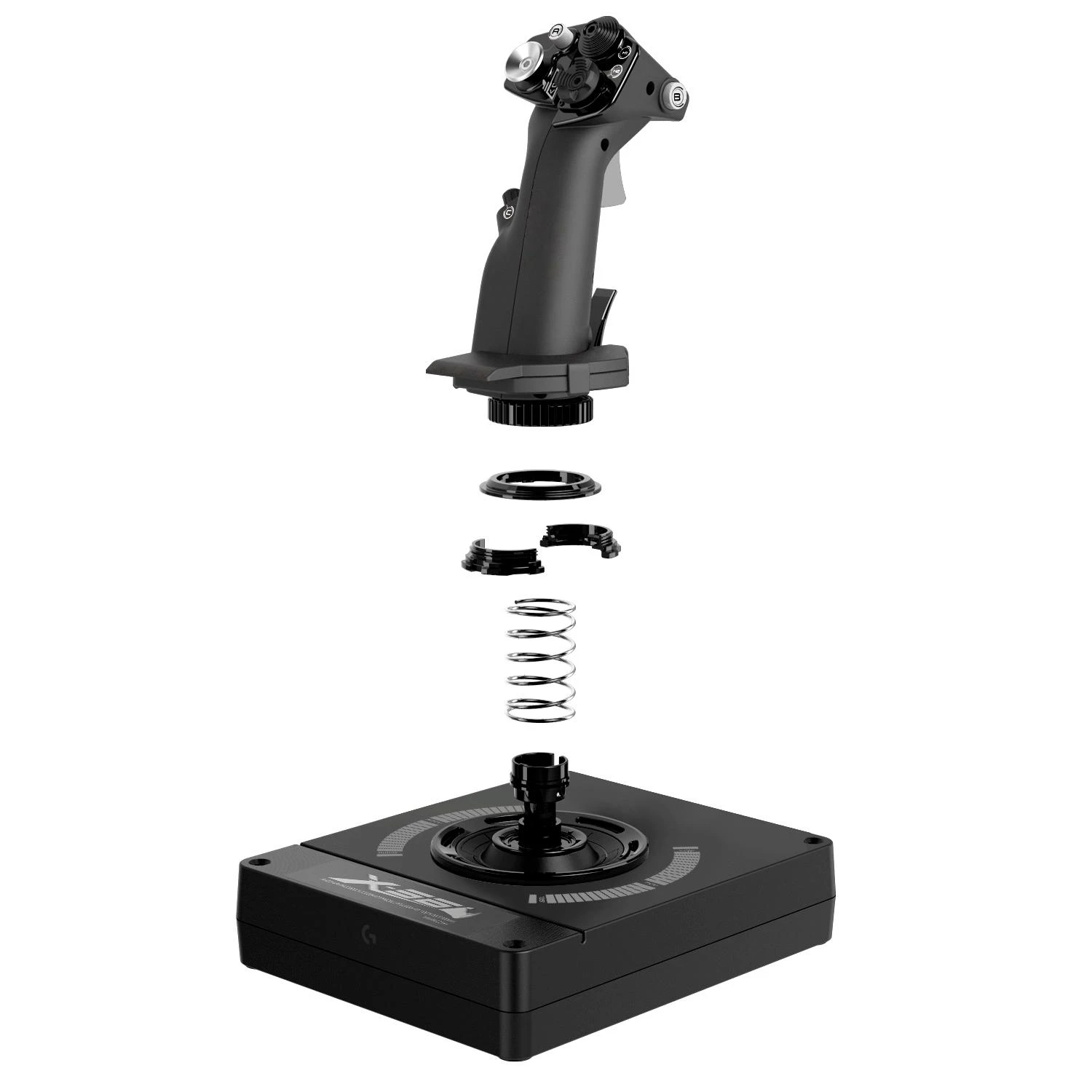 Logitech X56 H.O.T.A.S. USB Juoda