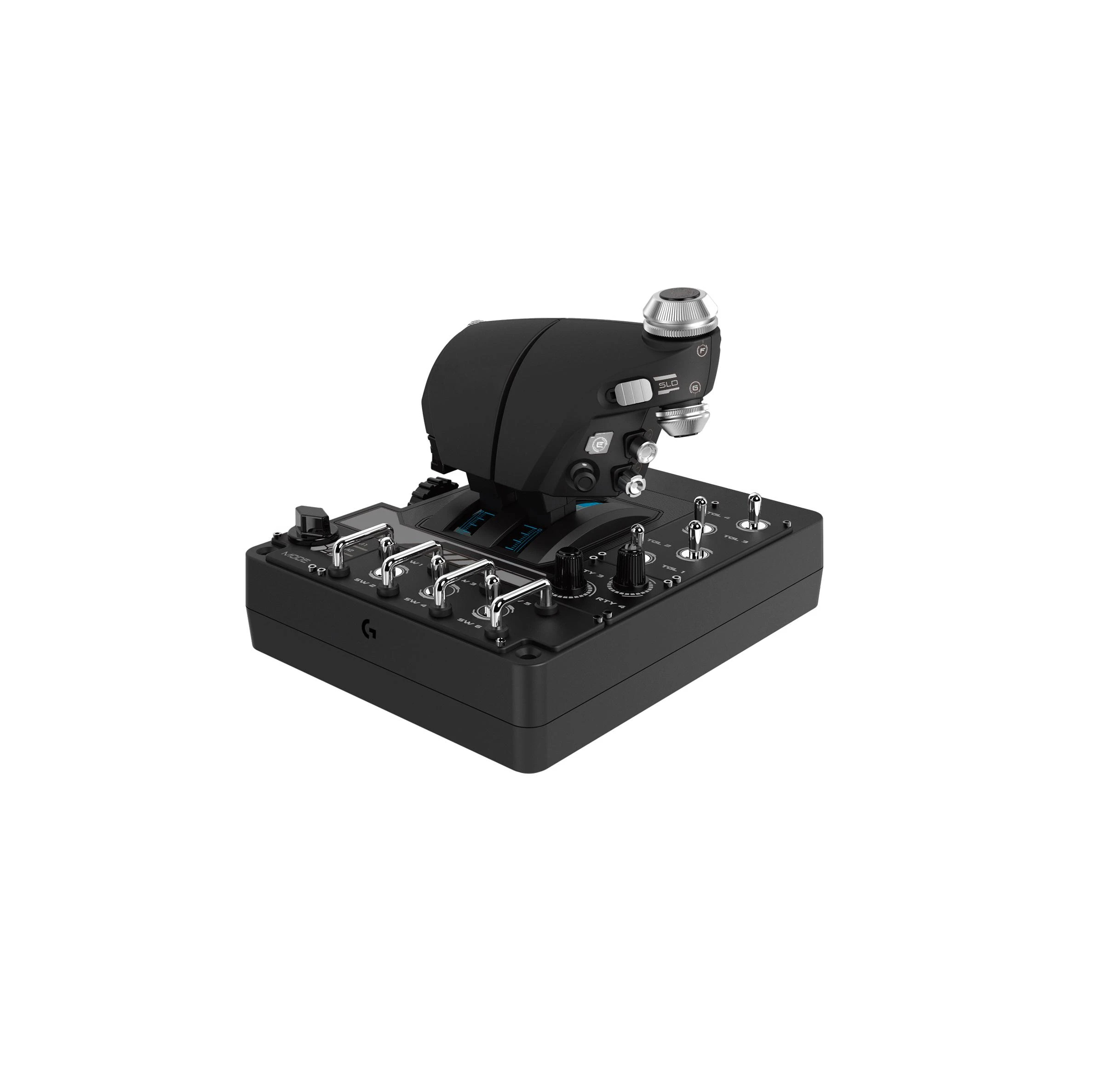 Logitech X56 H.O.T.A.S. USB Juoda