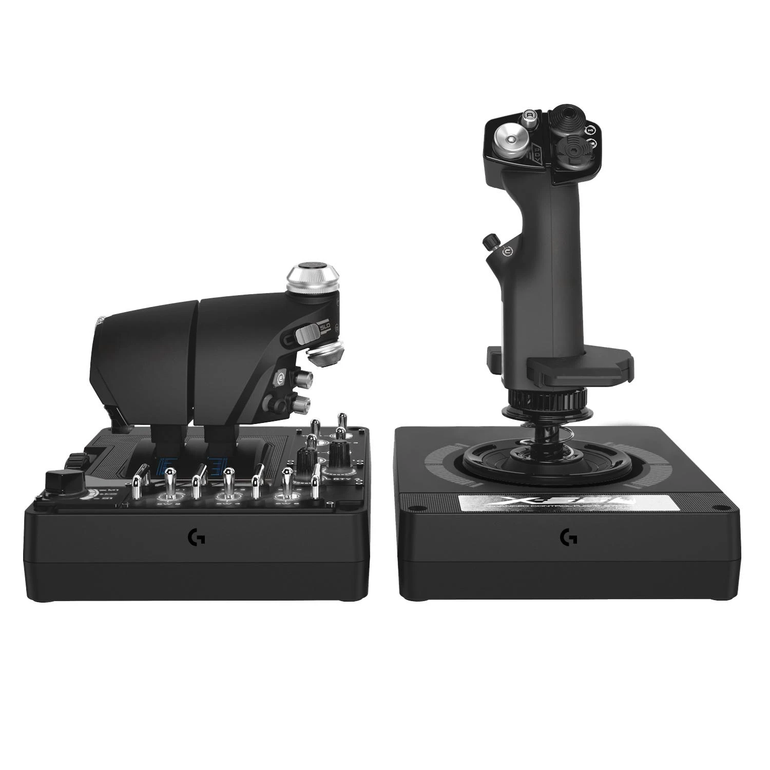 Logitech X56 H.O.T.A.S. USB Juoda