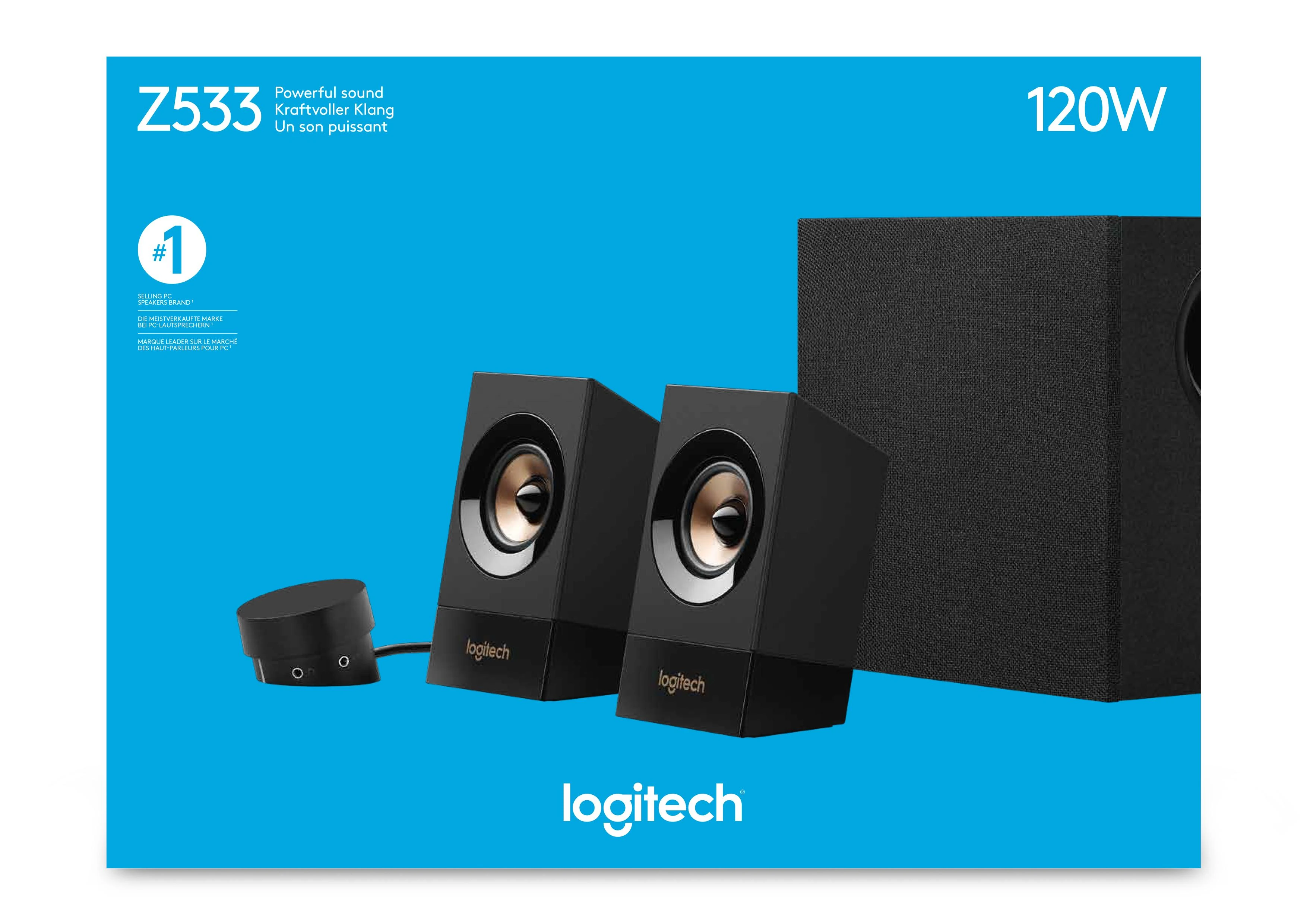 Kompiuterio kolonėlės Logitech Z533  Performance /Juodos