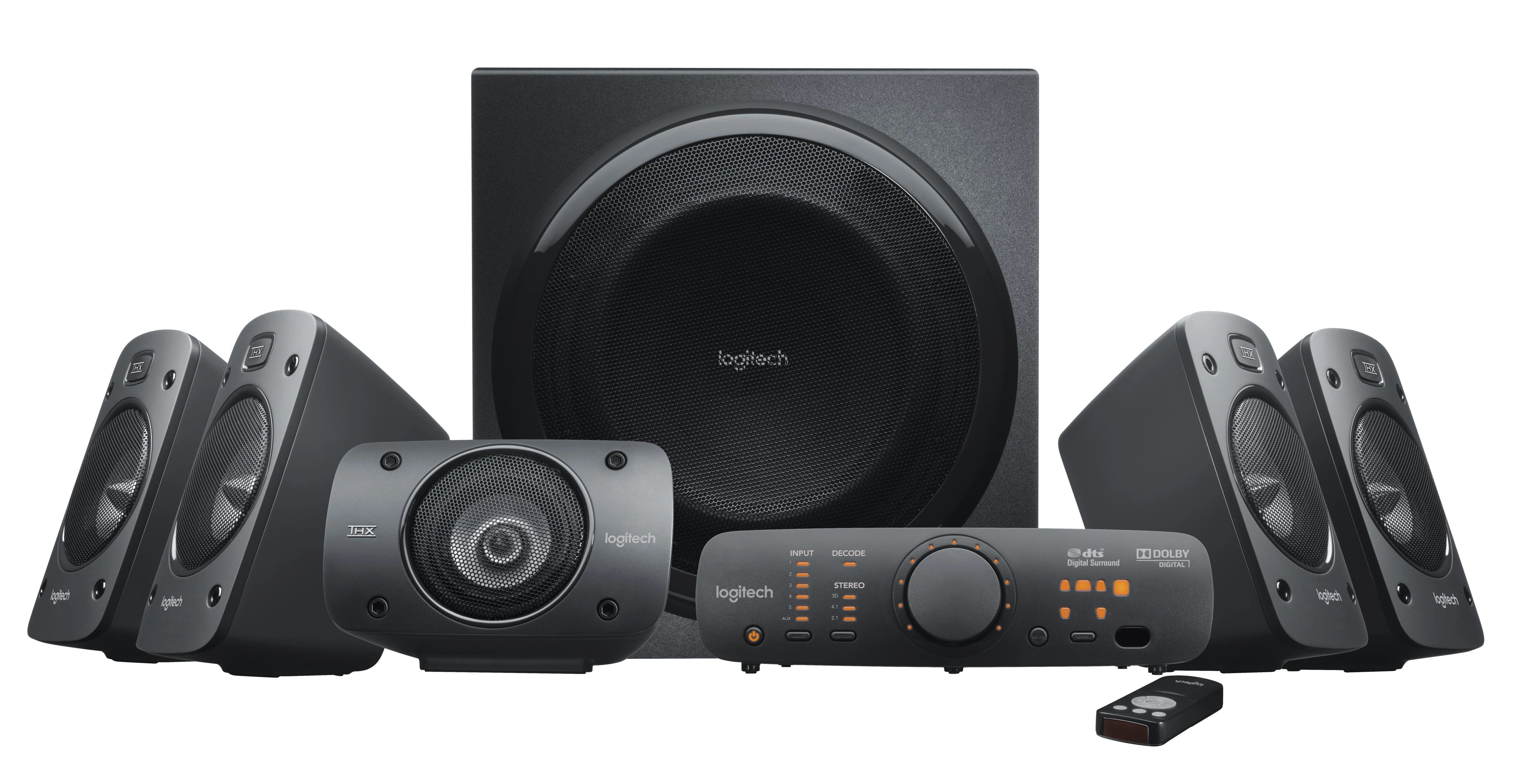 Kompiuterio kolonėlės LOGITECH Z906 5.1 erdvinio garso garsiakalbis