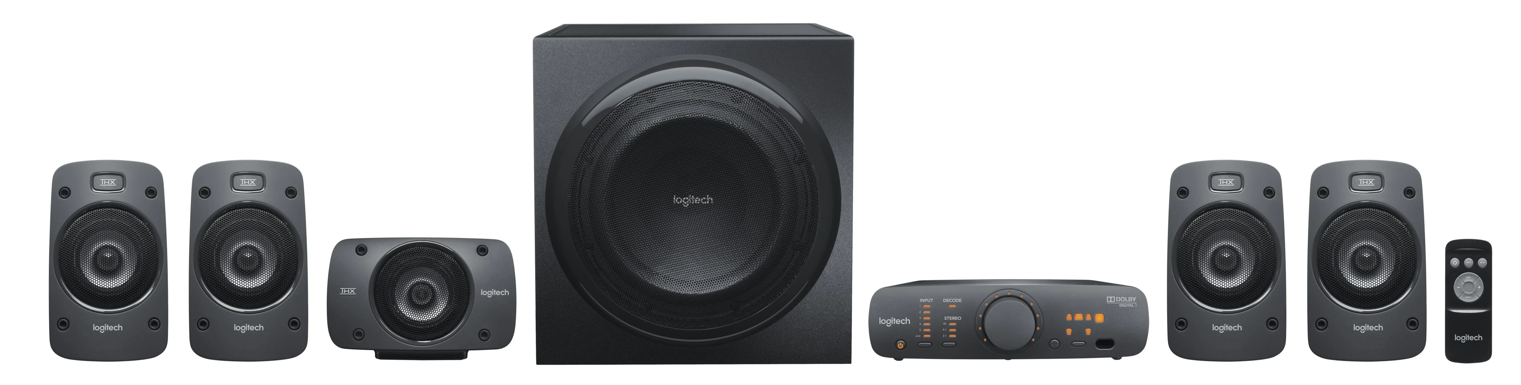 Kompiuterio kolonėlės LOGITECH Z906 5.1 erdvinio garso garsiakalbis
