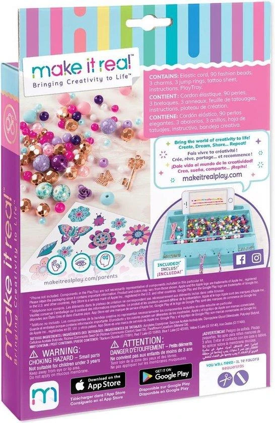 MAKE IT REAL Apyrankių gaminimo rinkinys „Bedazzled!”
