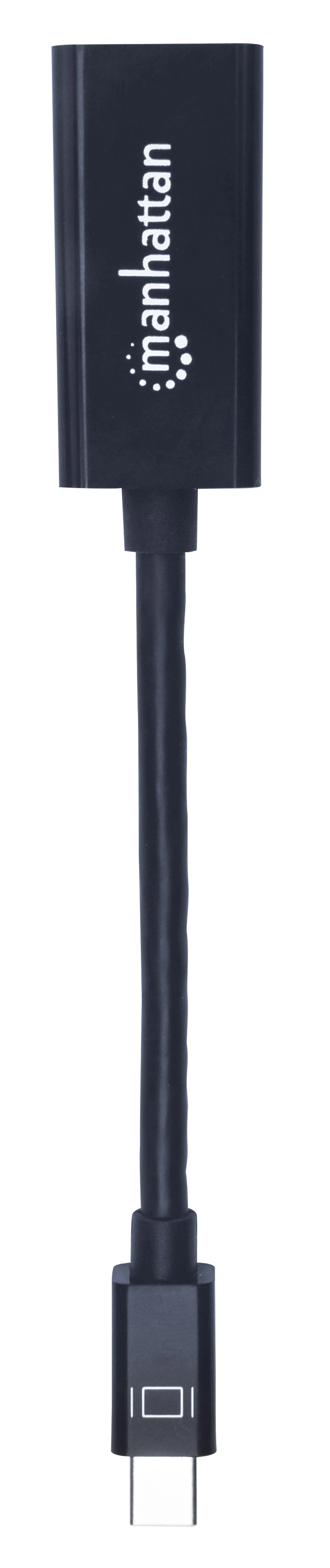 StarTech Manhattan 151528 kabelių sąsaja / invertavimo adapteris Mini DisplayPort HDMI Juoda
