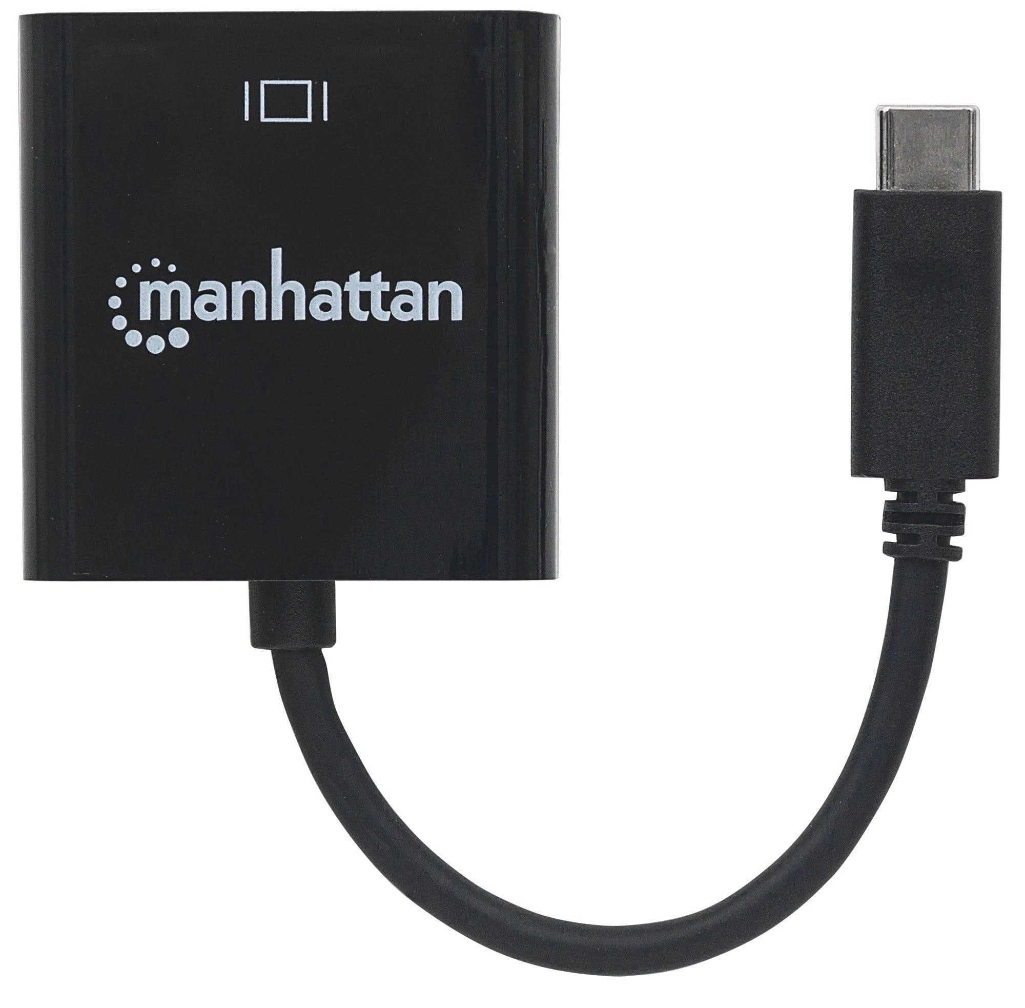 Manhattan 151788 kabelių sąsaja / invertavimo adapteris USB-C HDMI Juoda