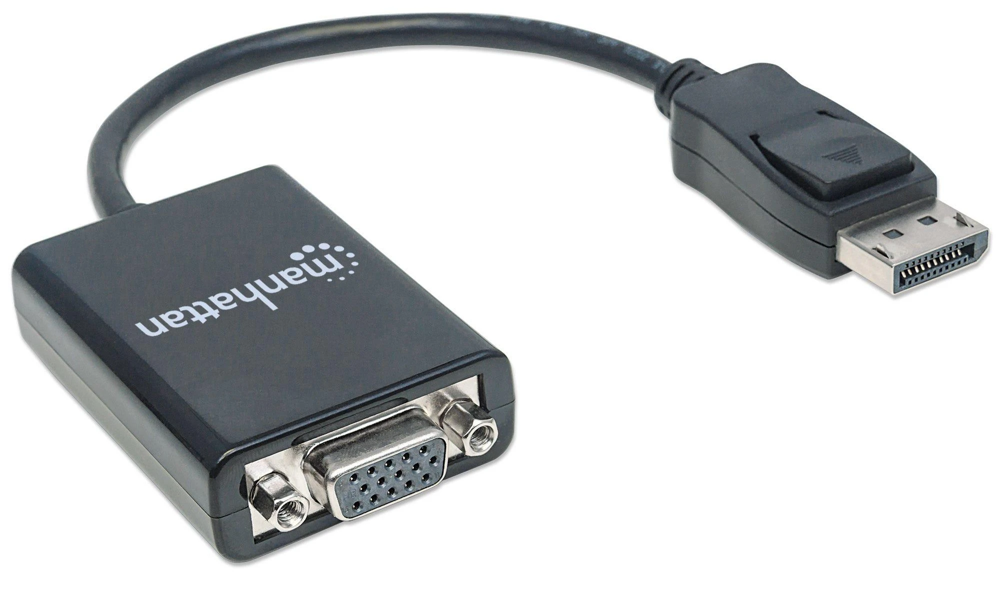 StarTech Manhattan 151962 kabelių sąsaja / invertavimo adapteris DisplayPort VGA (D-Sub) Juoda