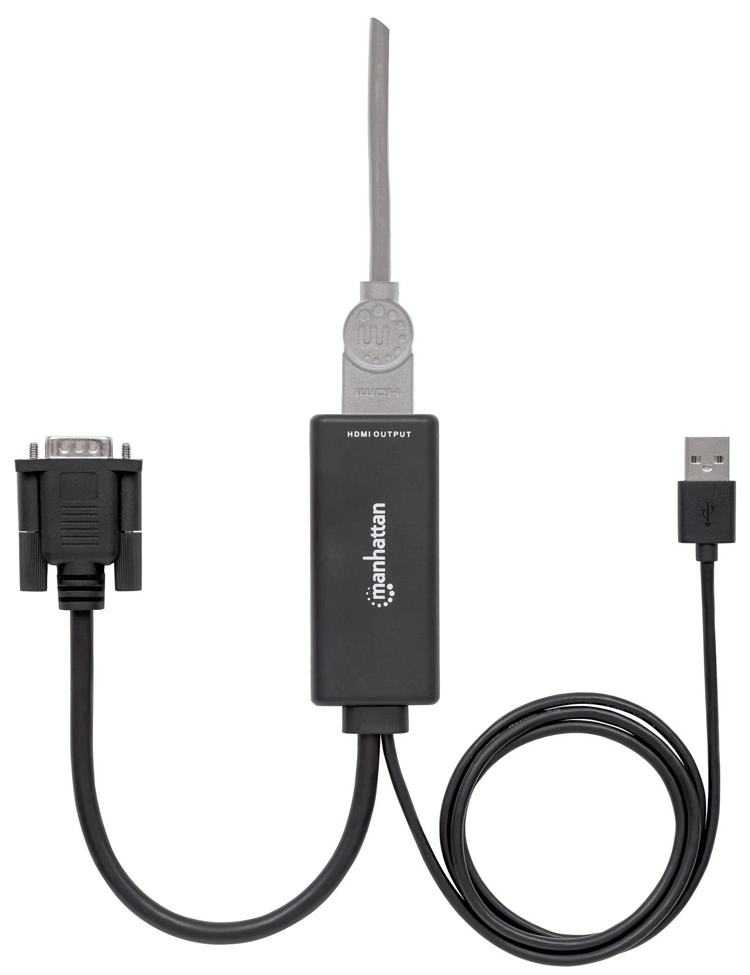 Manhattan HDMI į VGA adapteris su USB jungtimi