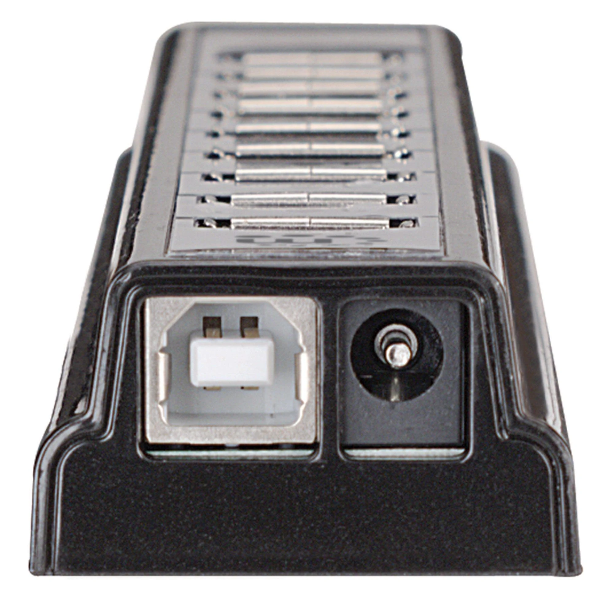 Manhattan 161572 sąsajos šakotuvas USB 2.0 Type-B 480 Mbit/ai Juoda