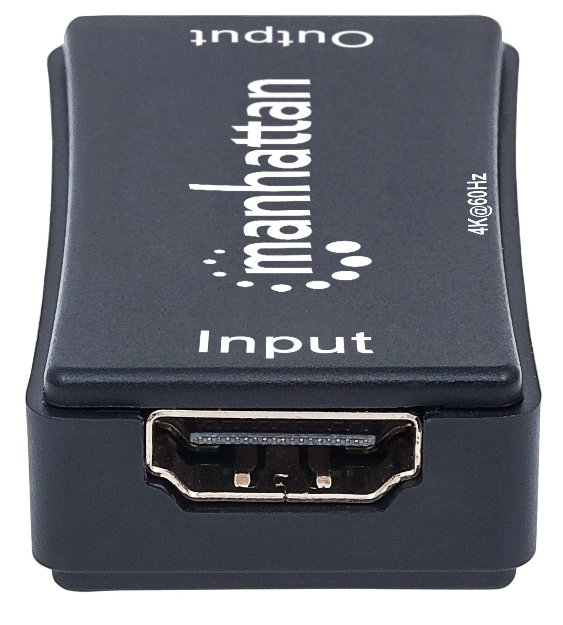 Manhattan HDMI kartotuvo priekinė dalis su Input jungtimi