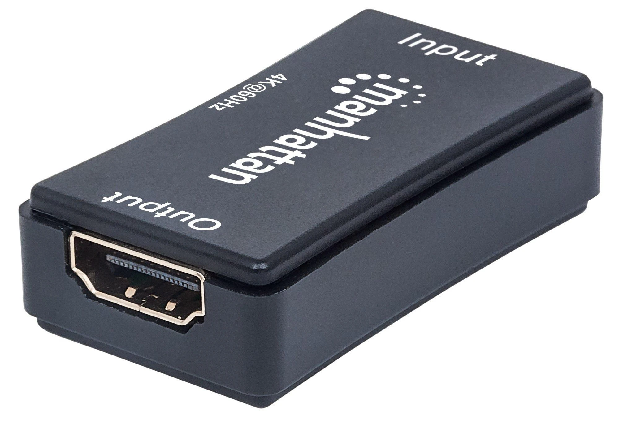 „Intracom“ MANHATTAN HDMI kartotuvas atkuria 4K vaizdo įrašą ir be nuostolių garsą iki 40 m 131 pėdų.