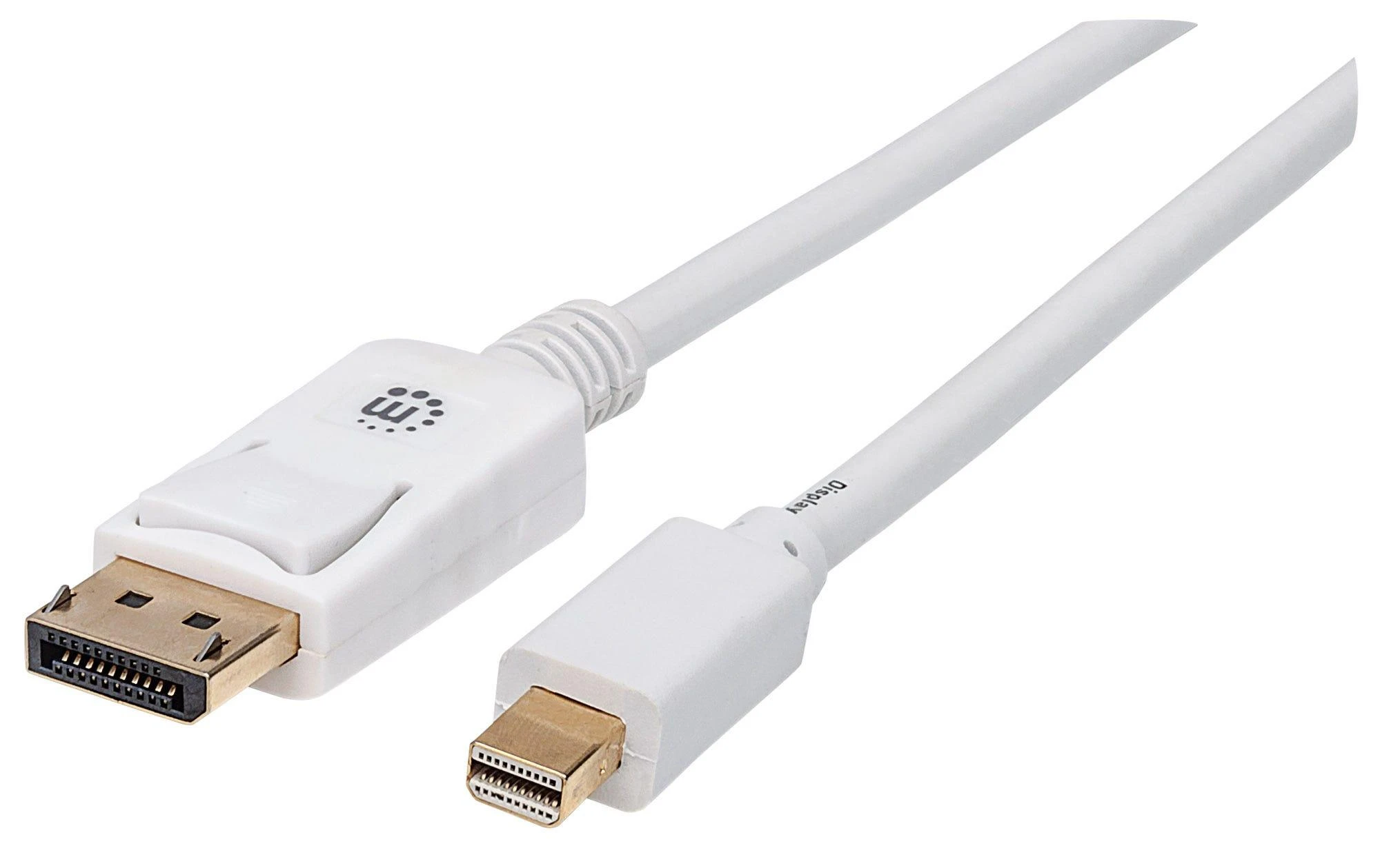 StarTech Manhattan 324748 „DisplayPort“ kabelis 2 m Mini DisplayPort Balta