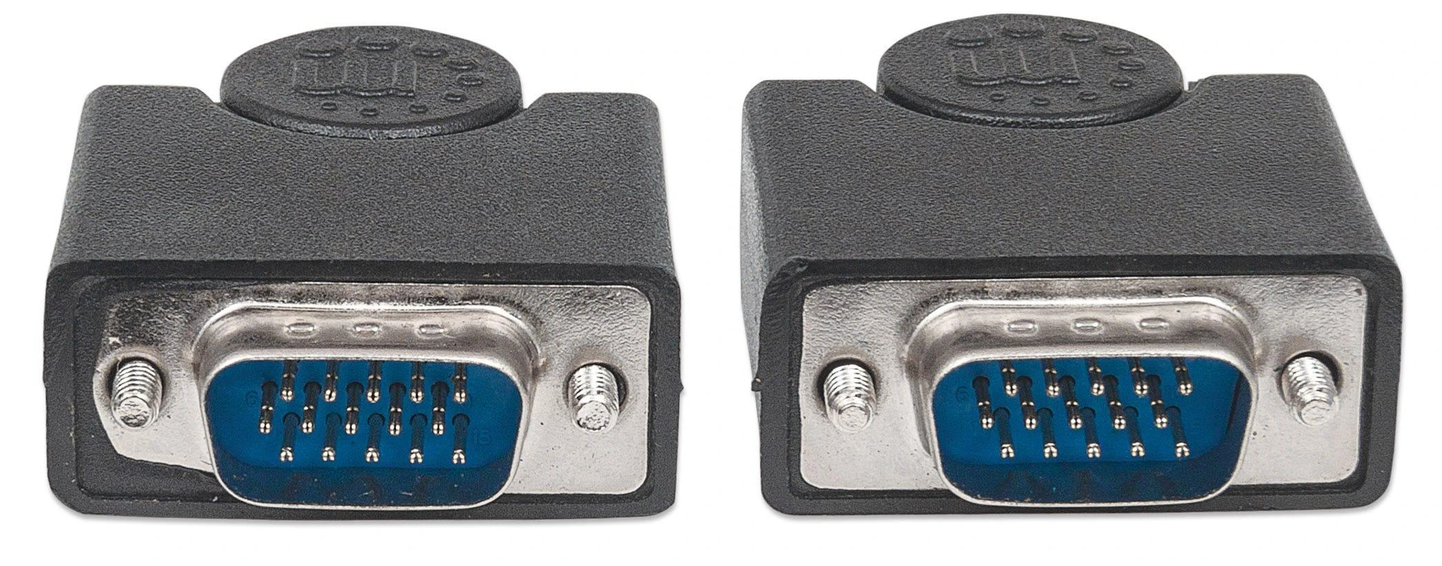 Manhattan 317733 VGA kabelis 3 m VGA (D-Sub) Juoda