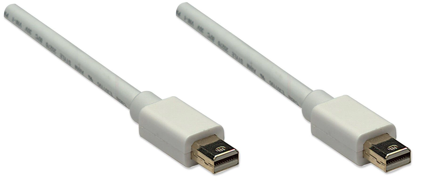 StarTech Manhattan 324557 „DisplayPort“ kabelis 1 m Mini DisplayPort Balta