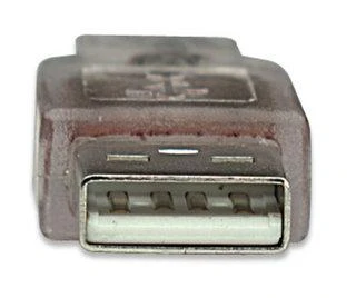 StarTech Manhattan 333405 USB kabelis 1,8 m 2.0 USB A USB B Sidabras