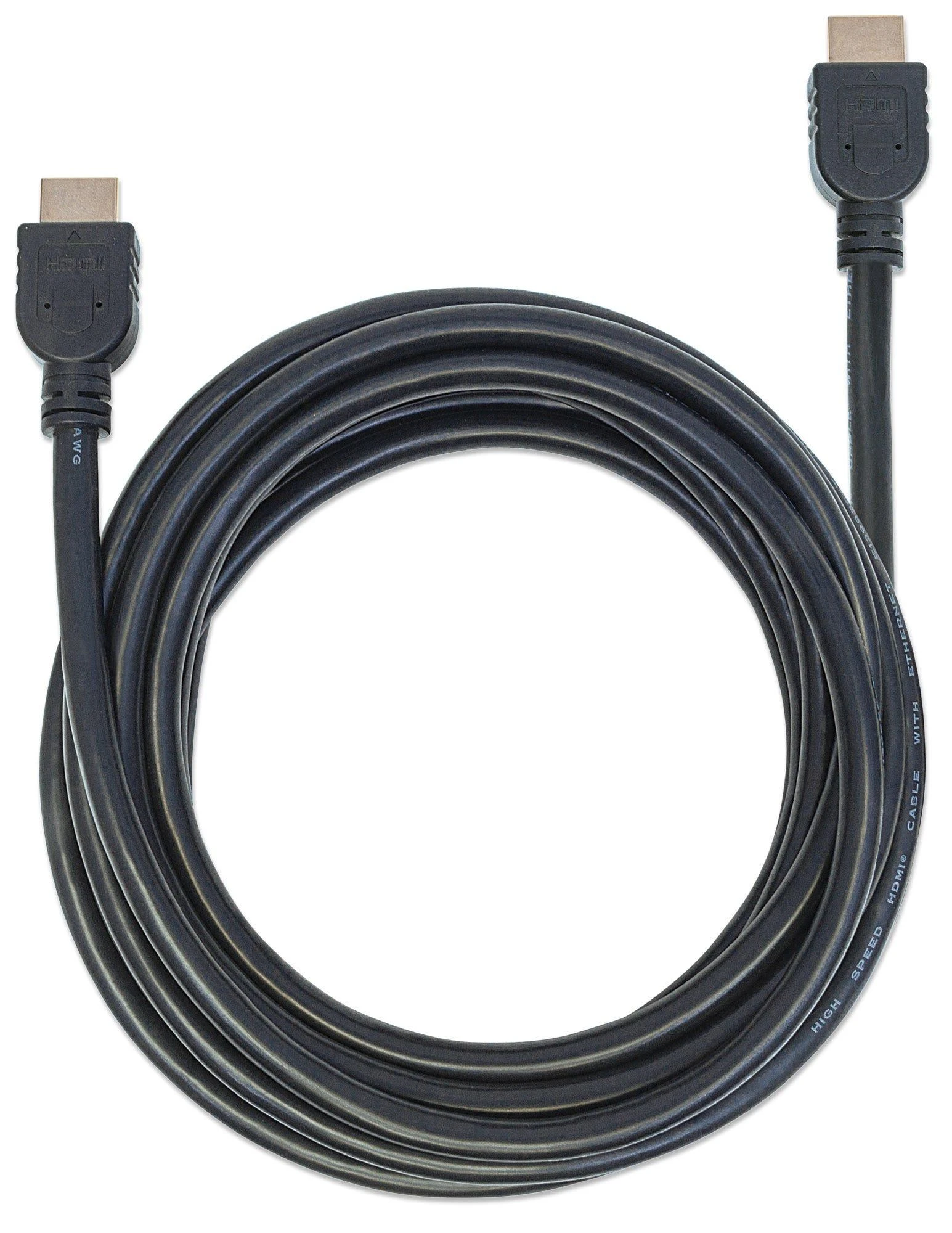 Manhattan 353953 HDMI kabelis 5 m HDMI A tipo (standartinis) Juoda