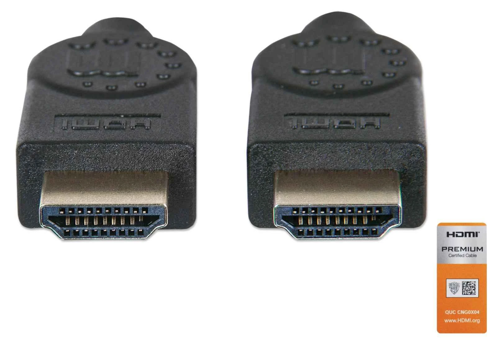 StarTech Manhattan 355346 HDMI kabelis 1,8 m HDMI A tipo (standartinis) Juoda