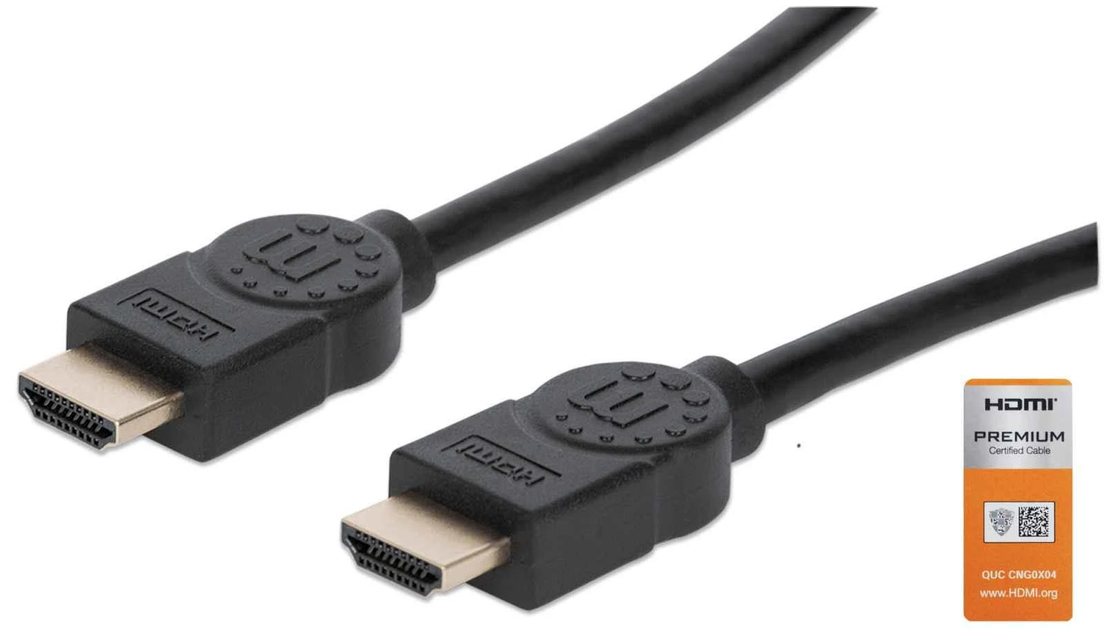 StarTech Manhattan 355353 HDMI kabelis 3 m HDMI A tipo (standartinis) Juoda